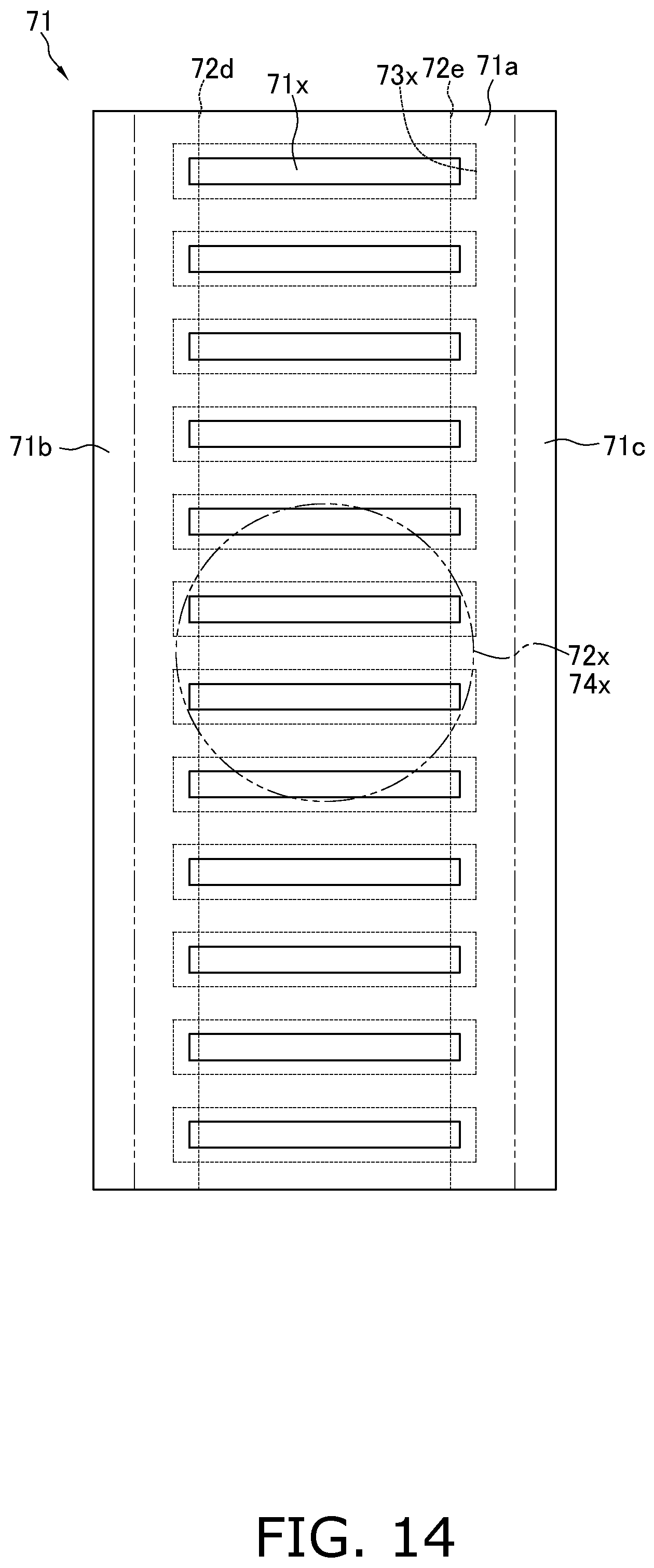 Patent US12583042 Figure 14 – Heat exchanger, heat pump device, and method of manufacturing heat exchanger
