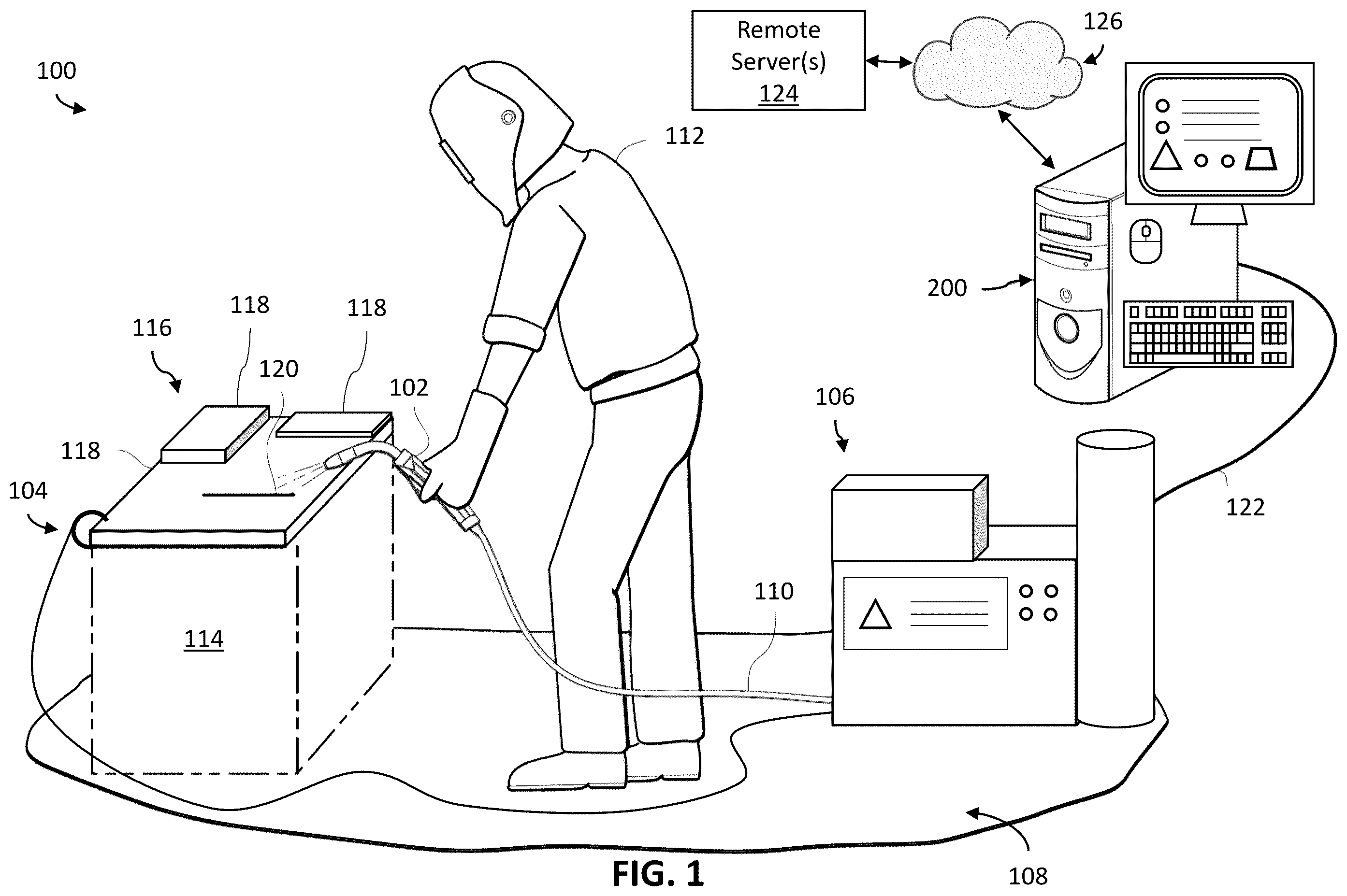 Patent US12583047 — Welding sequence guidance using three dimensional models — Figure 1