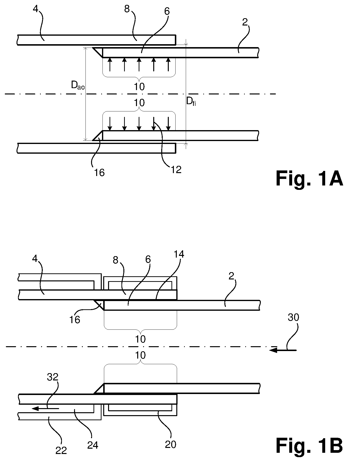 Patent US12583052 — Method for connecting ferritic with austenitic steel pipes — Figure 1