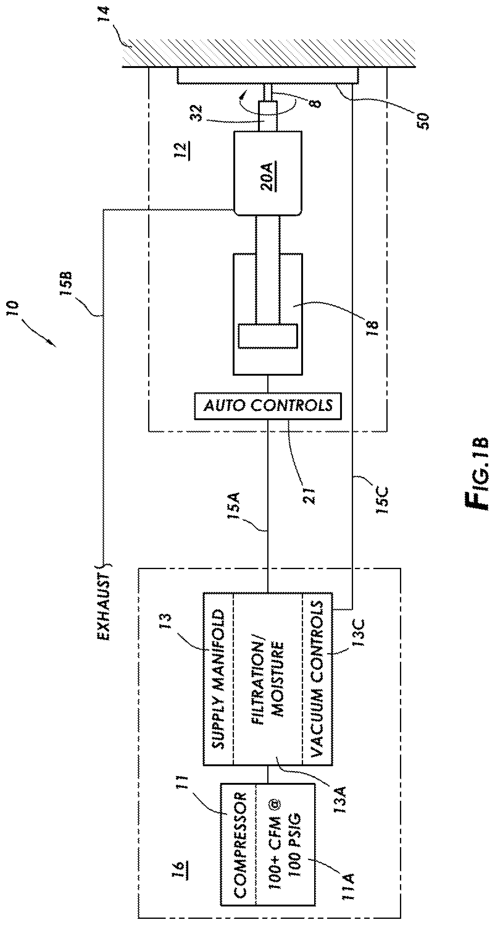 Patent US12583055 Figure 2 – Automated portable friction welding system and method of operation