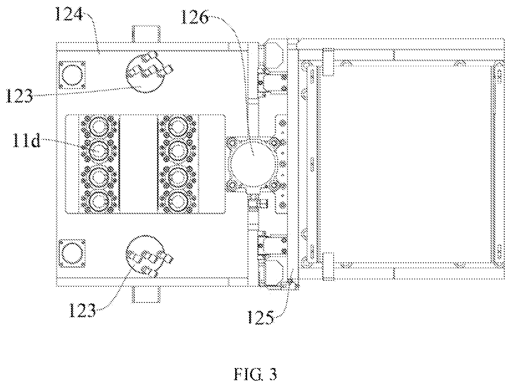 Patent US12583063 Figure 3 – Press plate module, production line, and control method