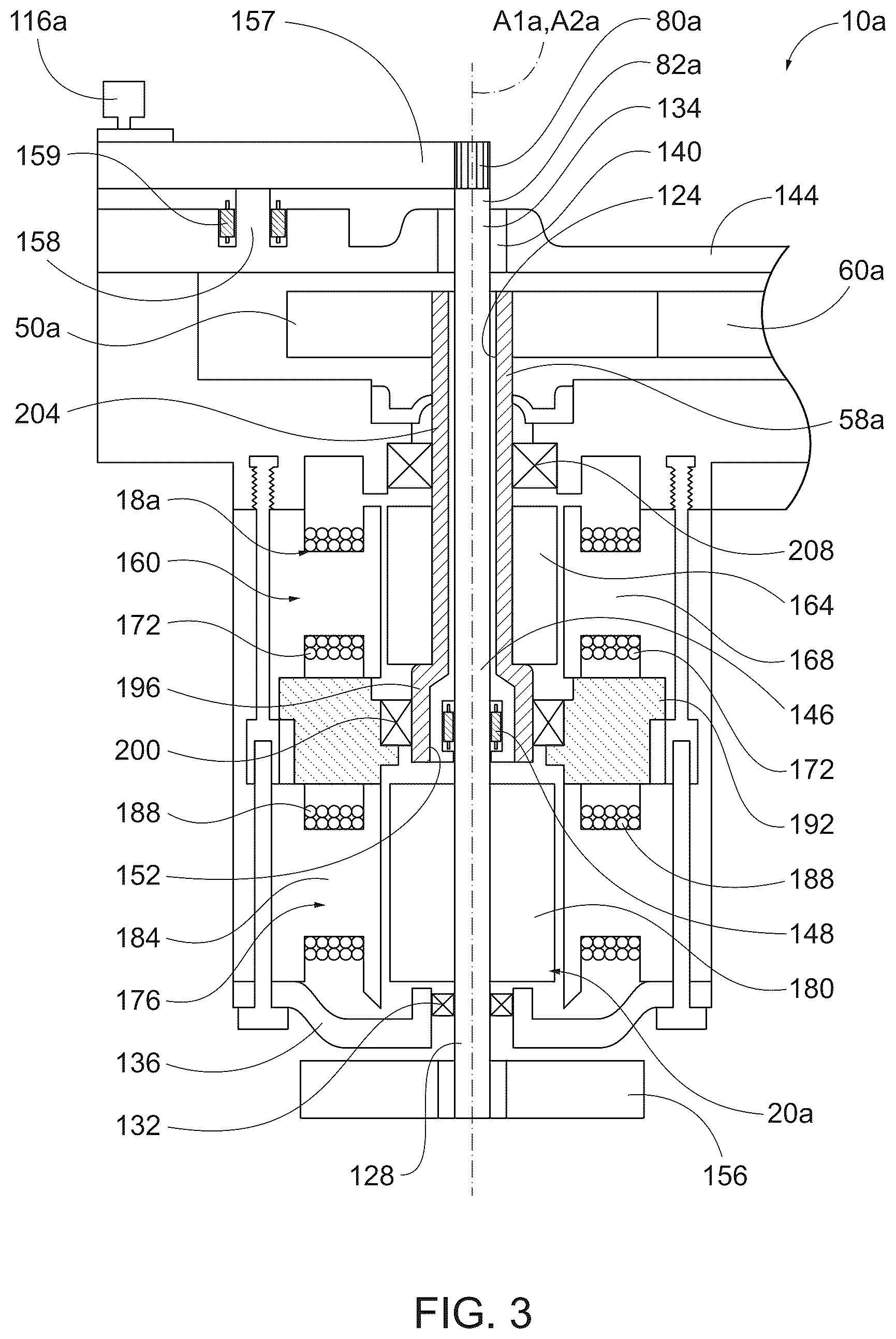 Patent US12583069 Figure 3 – Rotary power tool