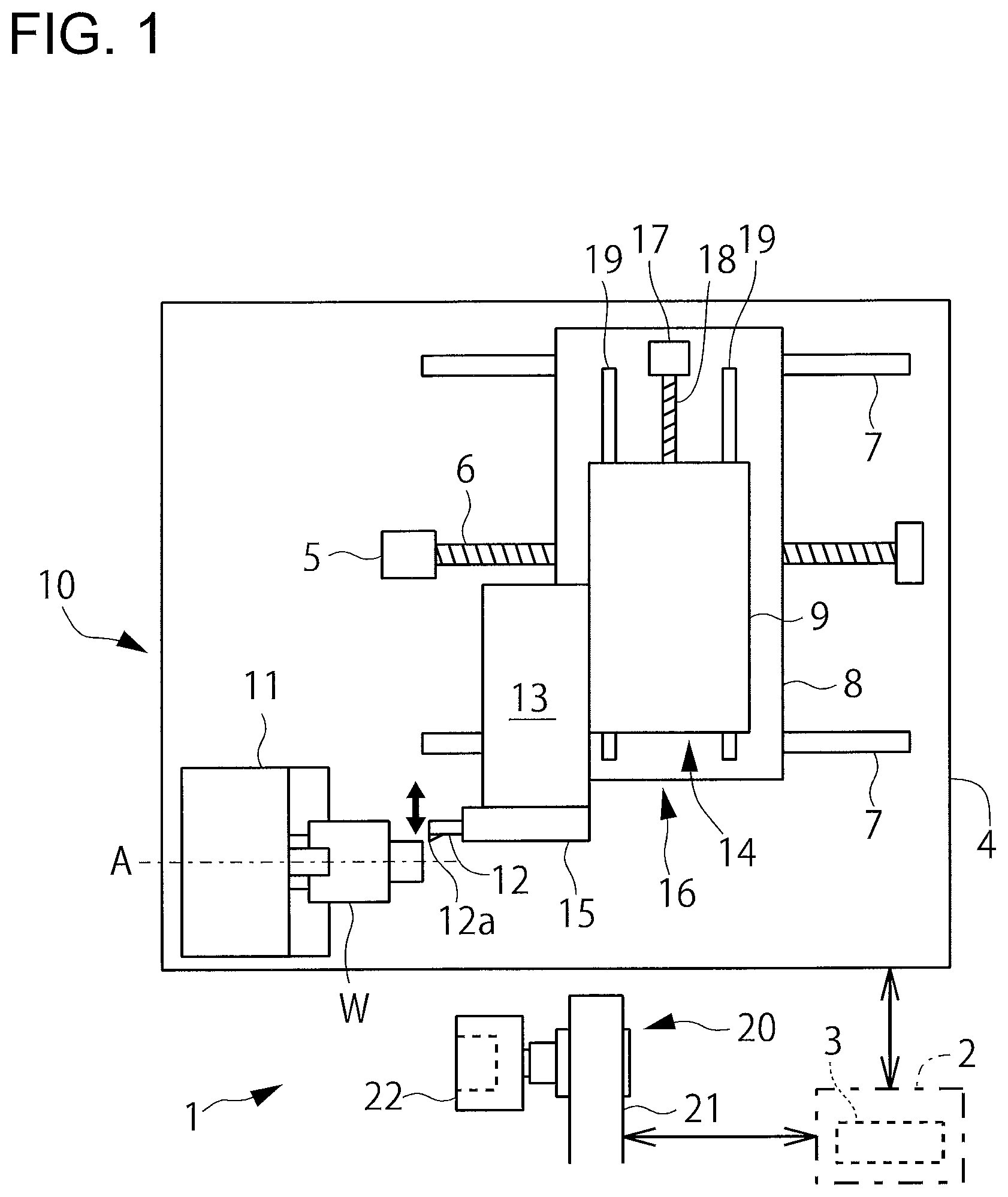 Patent US12583070 Figure 1 – Turning method, machining system, and non-transitory computer readable storage medium