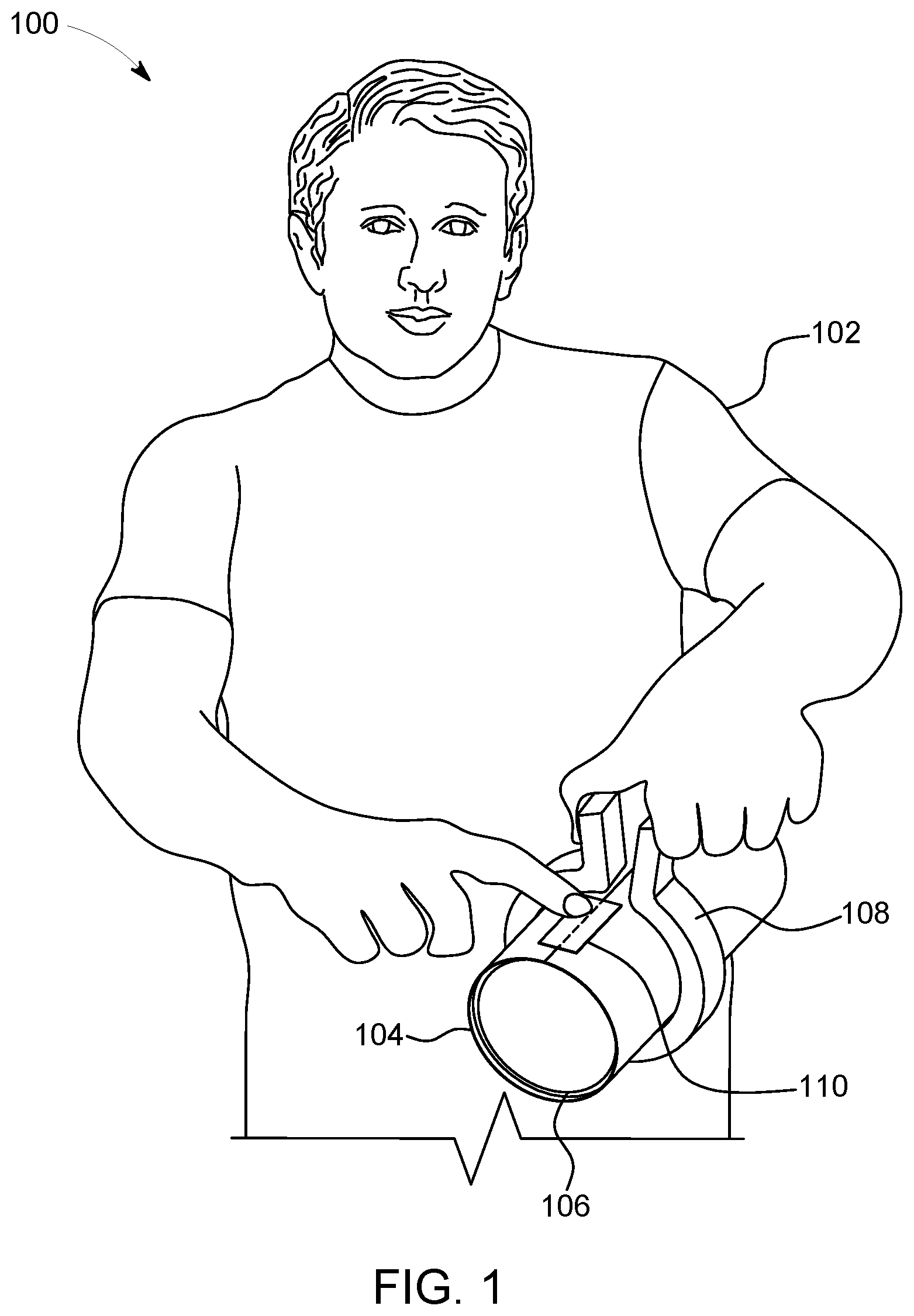Patent US12583081 Figure 1 – Substrate deposition holding apparatus