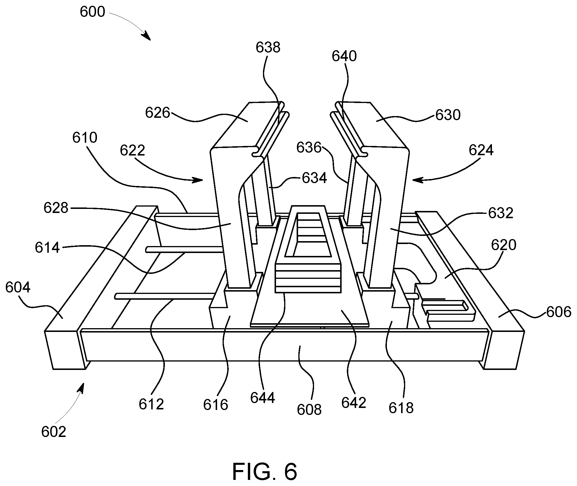 Patent US12583081 Figure 6 – Substrate deposition holding apparatus
