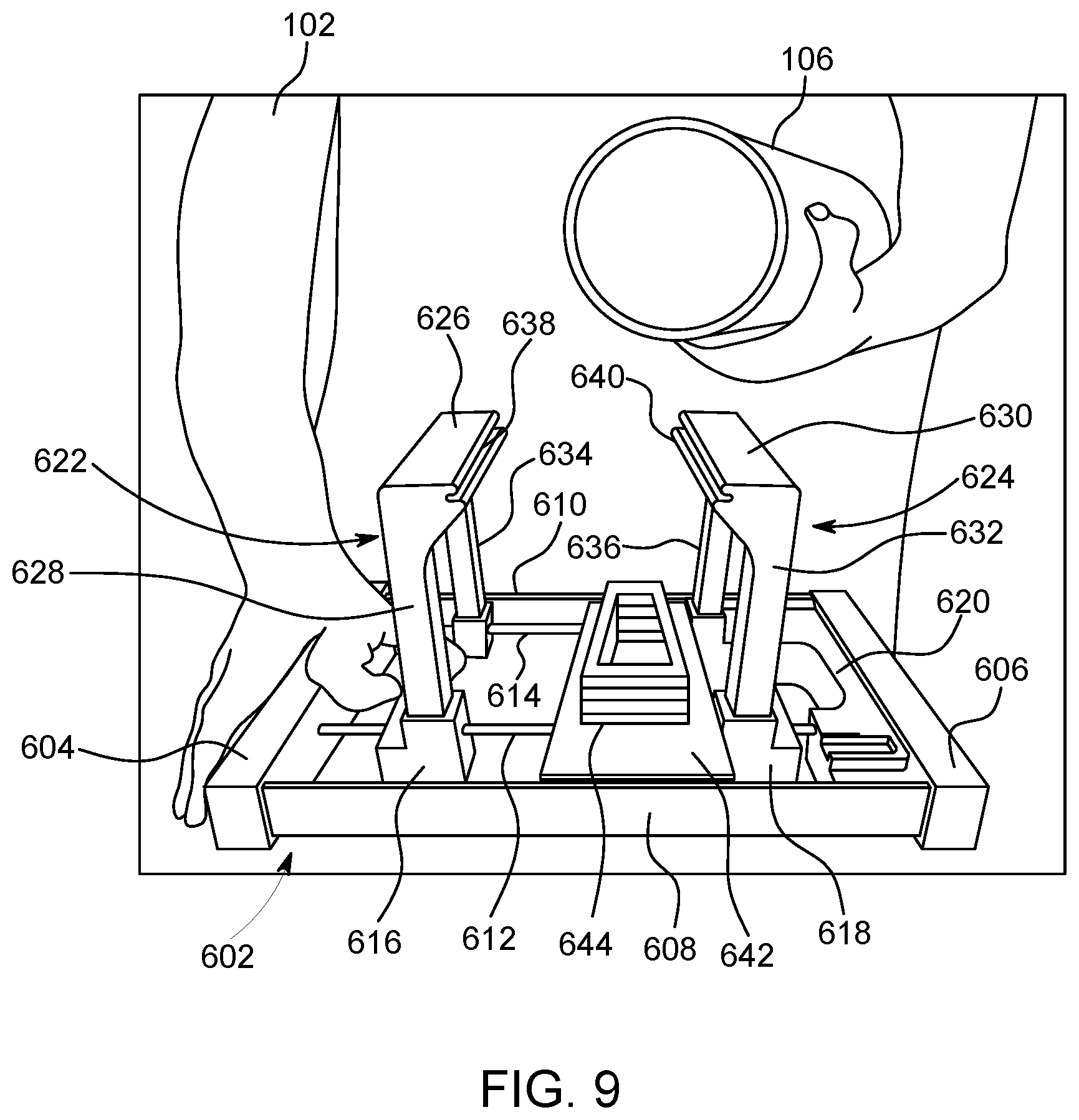 Patent US12583081 Figure 9 – Substrate deposition holding apparatus