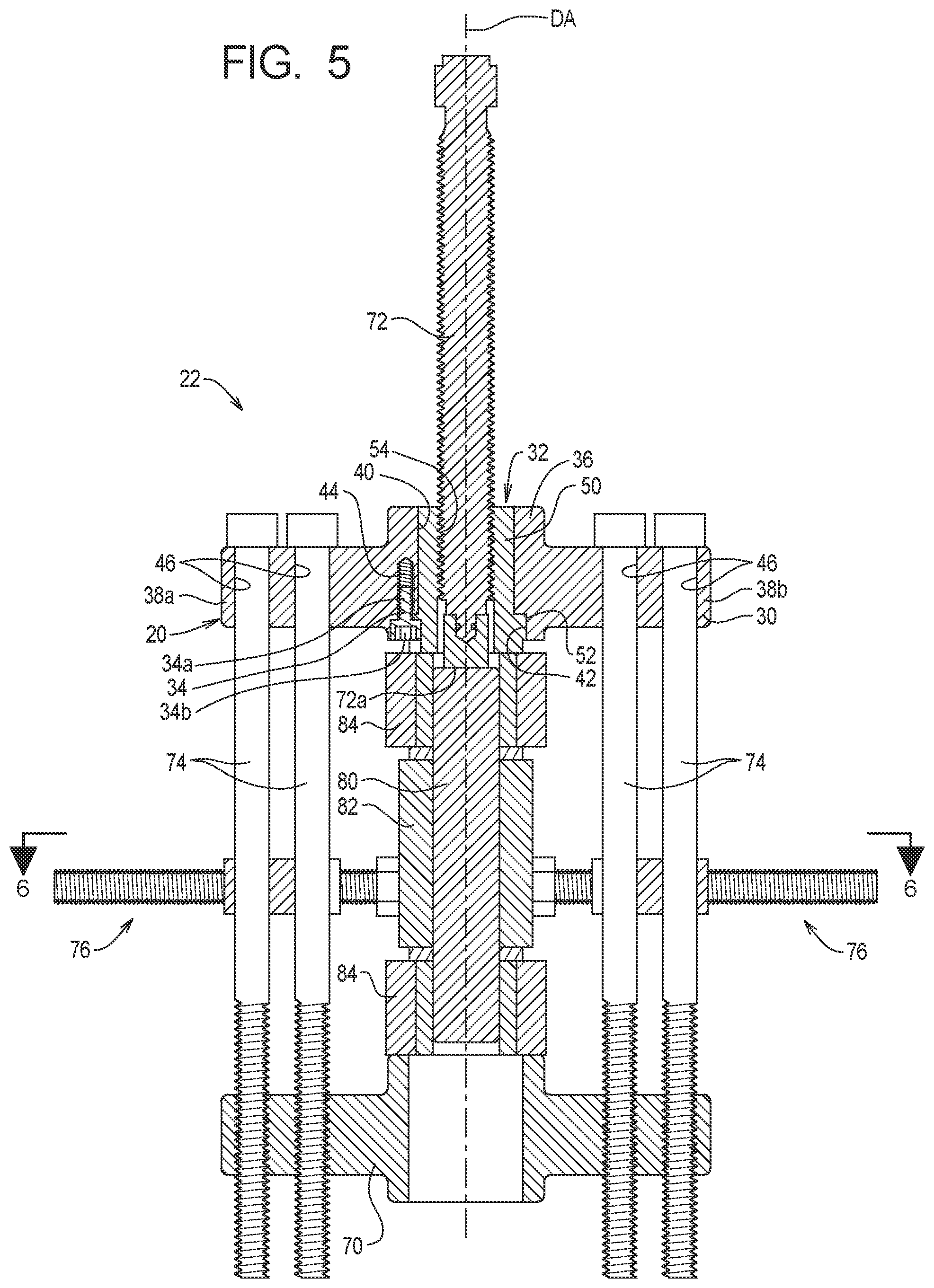 Patent US12583084 Figure 3 – Drive plate systems, methods, and apparatus for a press tool