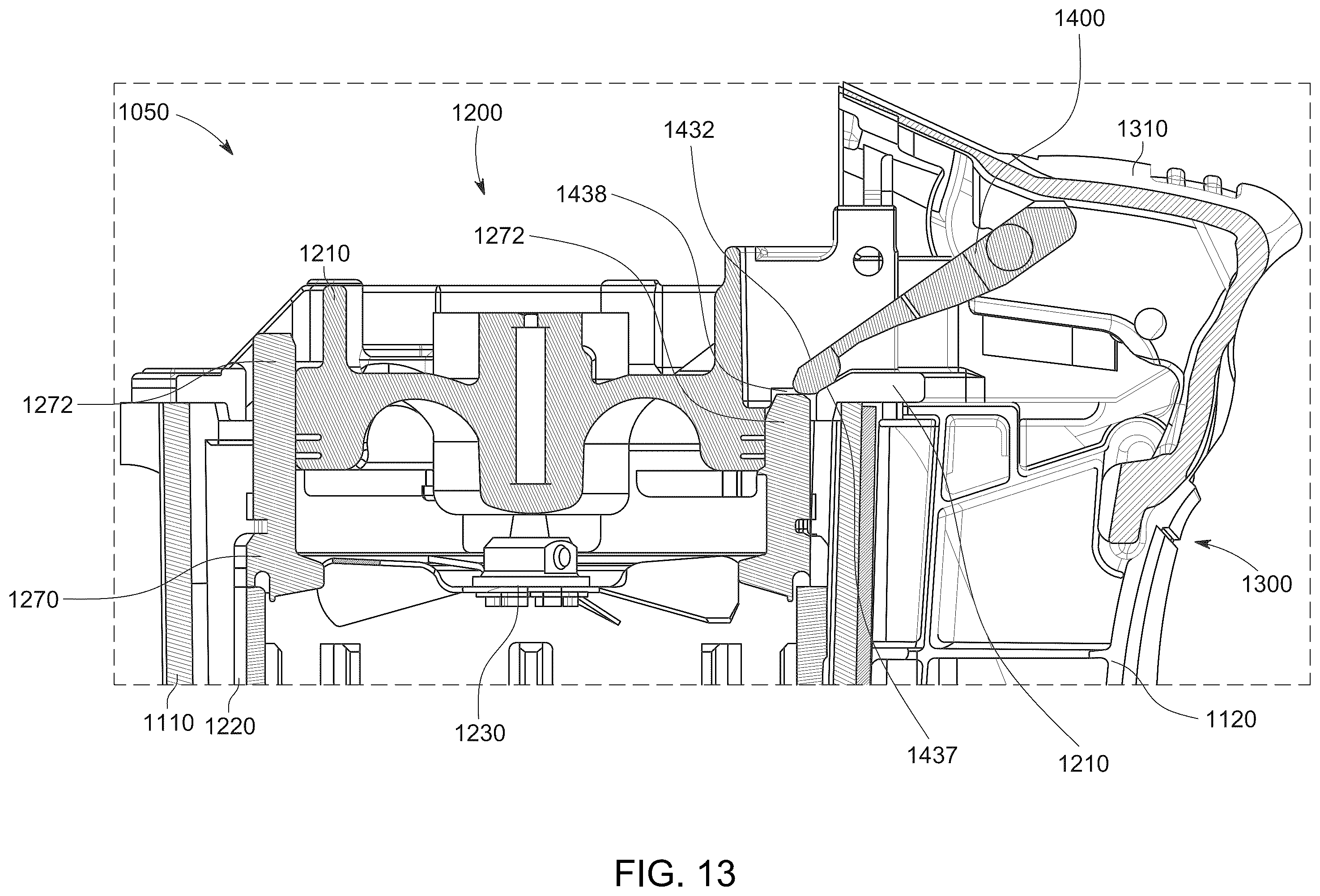 Patent US12583086 Figure 10 – Dosing lever for fastener driving tool