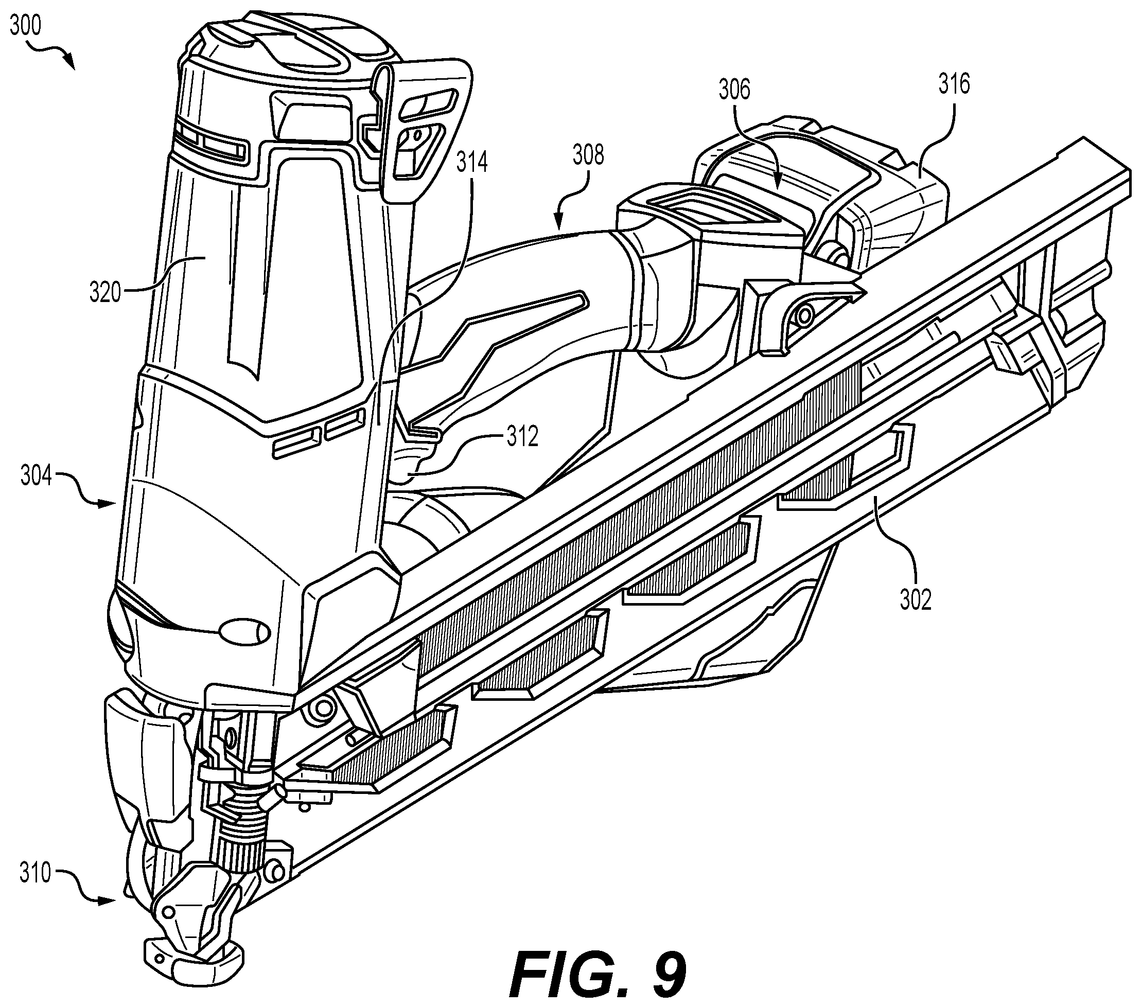 Patent US12583092 Figure 6 – Hybrid thermoplastic composites for power tools and power tool components