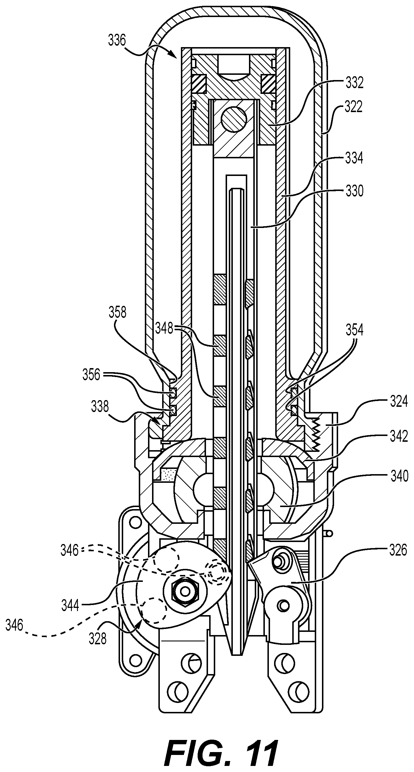 Patent US12583092 Figure 8 – Hybrid thermoplastic composites for power tools and power tool components