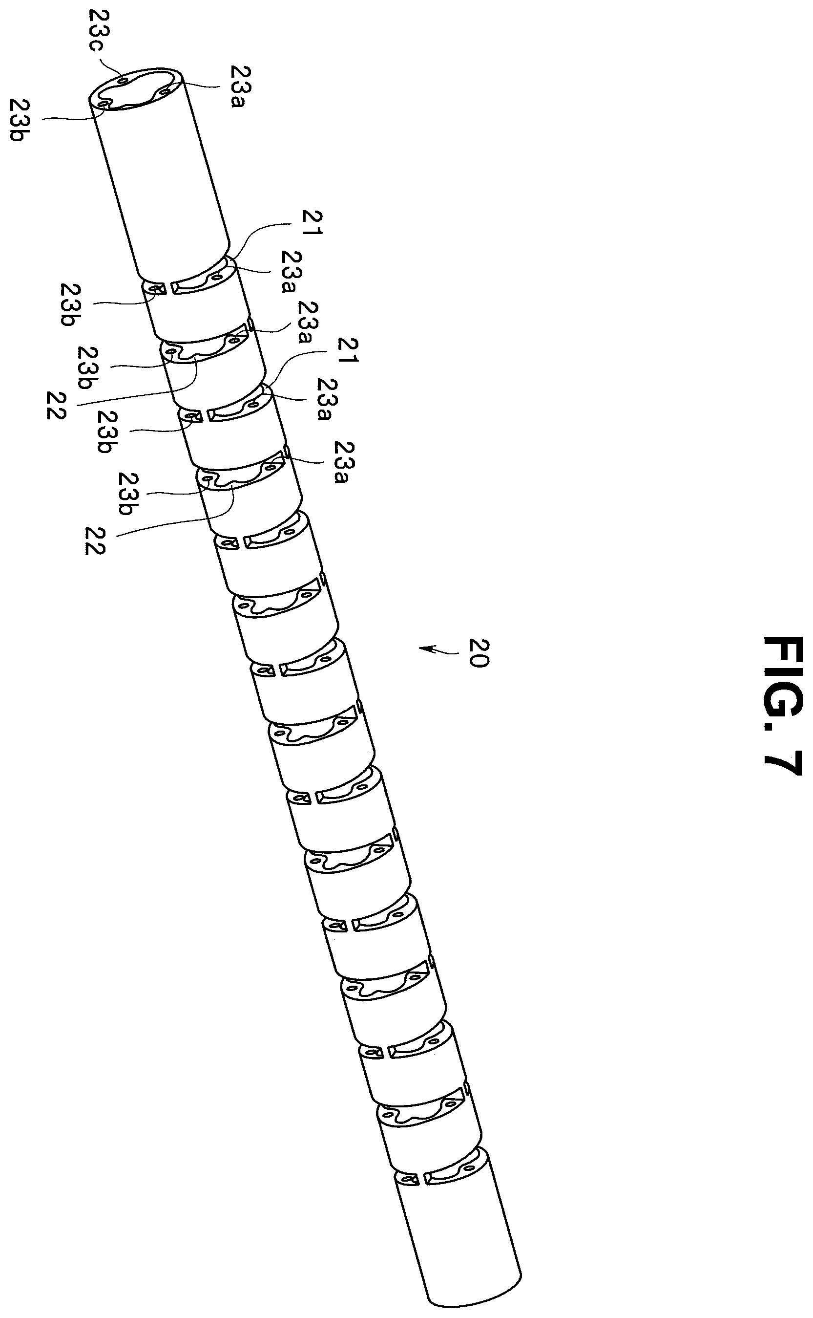 Patent US12583097 Figure 7 – Insertion instrument