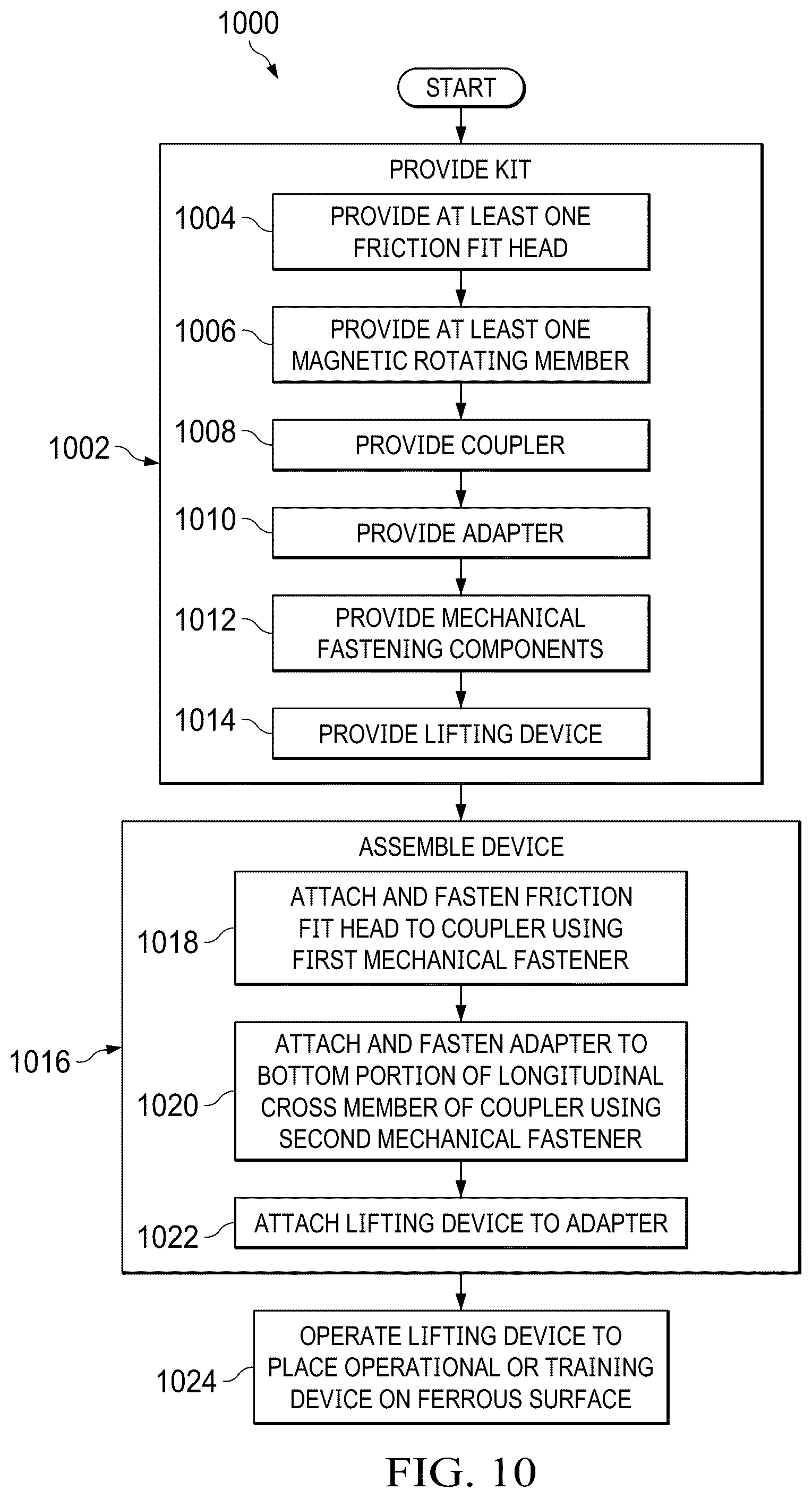 Patent US12583098 Figure 9 – Magnetic device emplacement tool