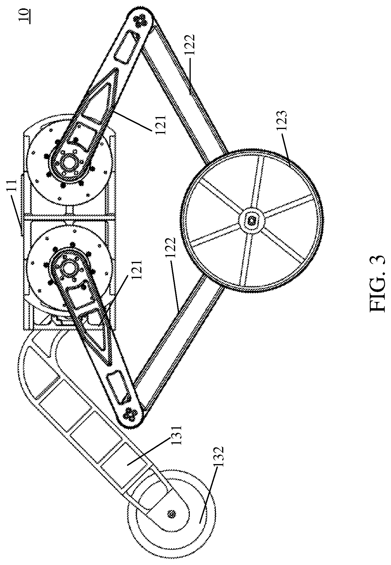 Patent US12583099 Figure 3 – Movement control method for underactuated system robot and underactuated system robot