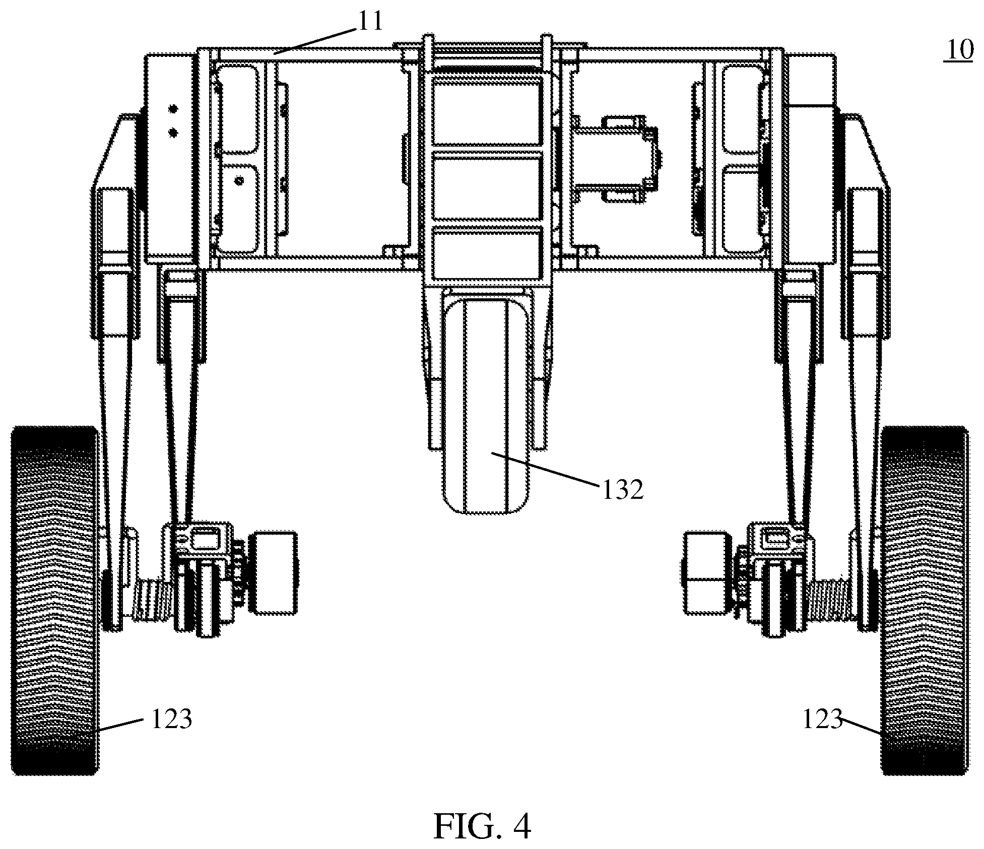 Patent US12583099 Figure 4 – Movement control method for underactuated system robot and underactuated system robot