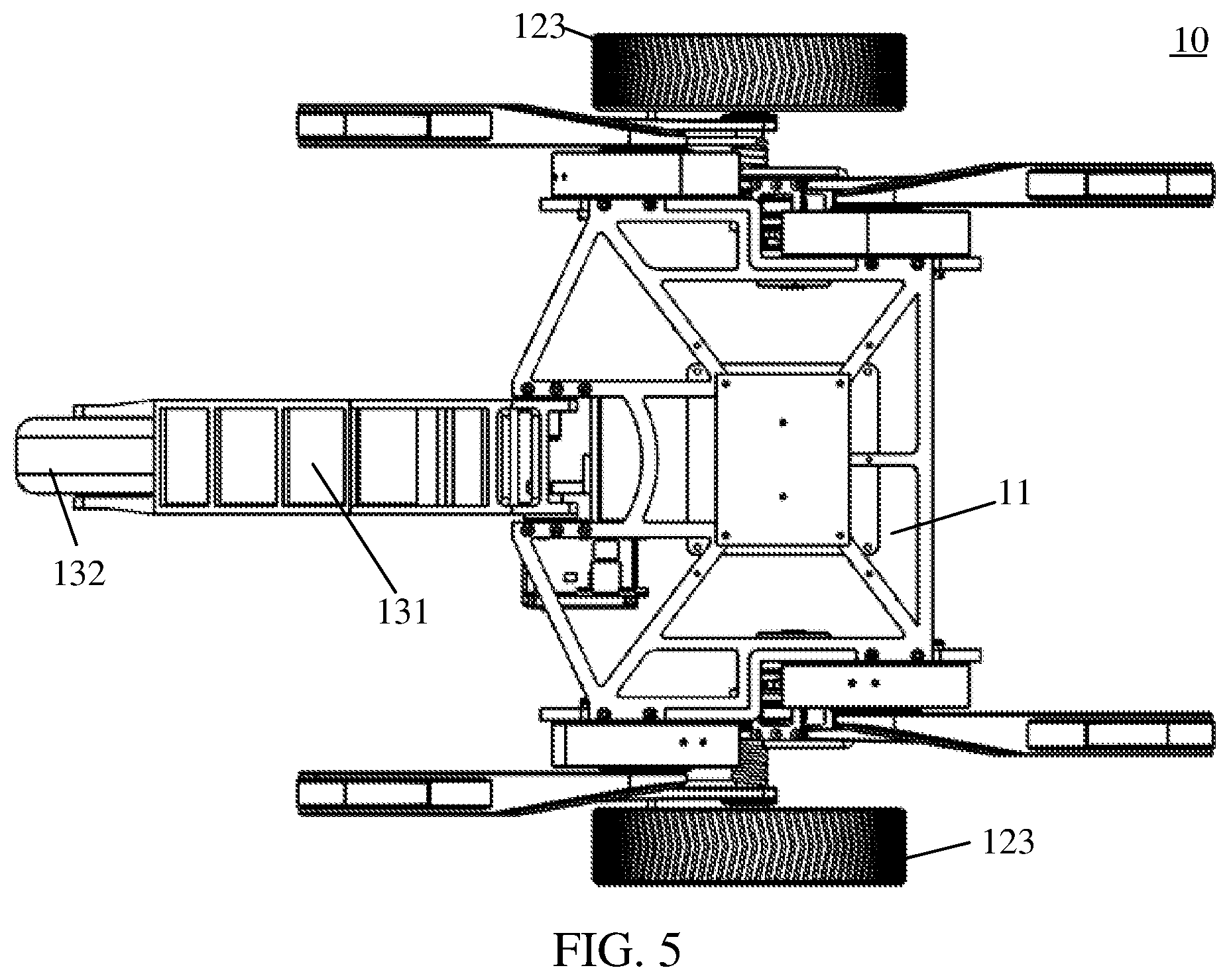 Patent US12583099 Figure 5 – Movement control method for underactuated system robot and underactuated system robot