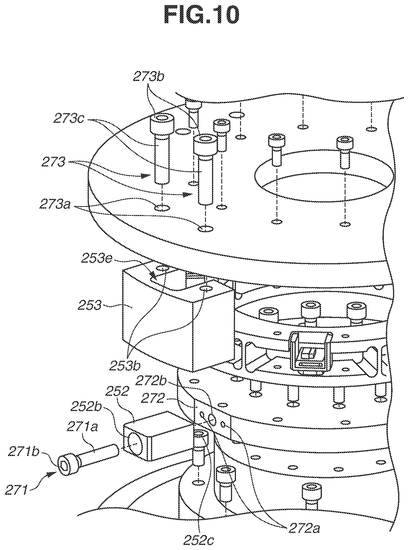 Patent US12583105 Figure 10 – Robot, control method therefor, method for manufacturing article using robot, and storage medium