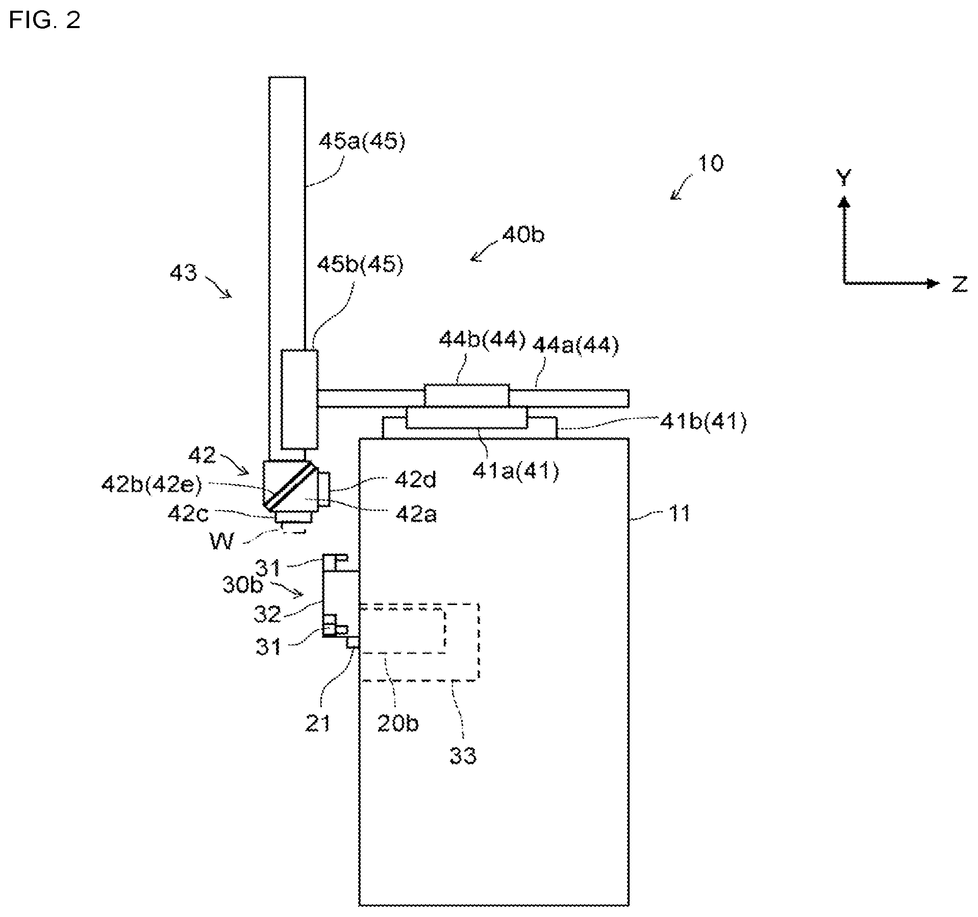 Patent US12583117 Figure 2 – Workpiece processing apparatus