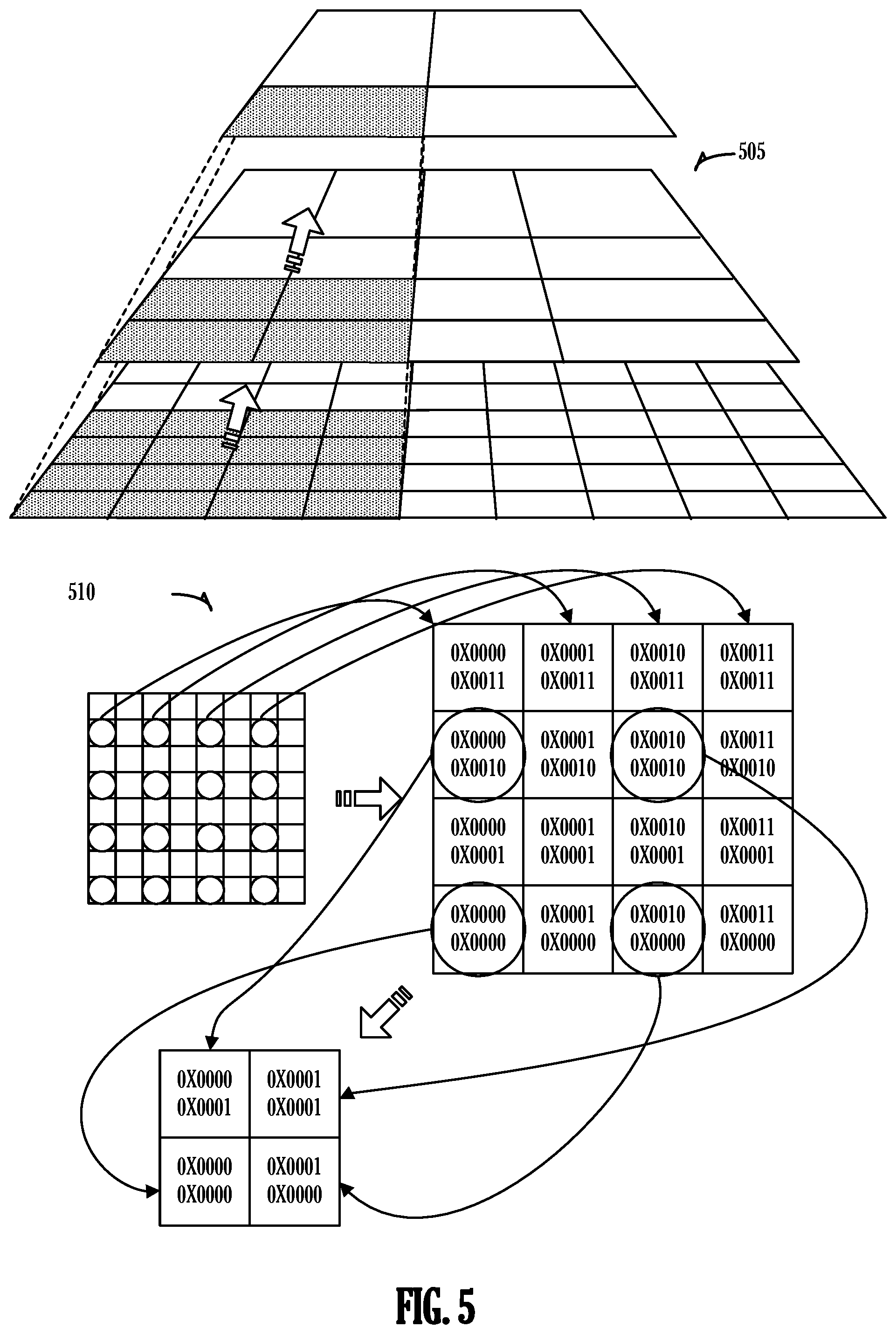 Patent US12583118 Figure 5 – Robotic device workspace mapping