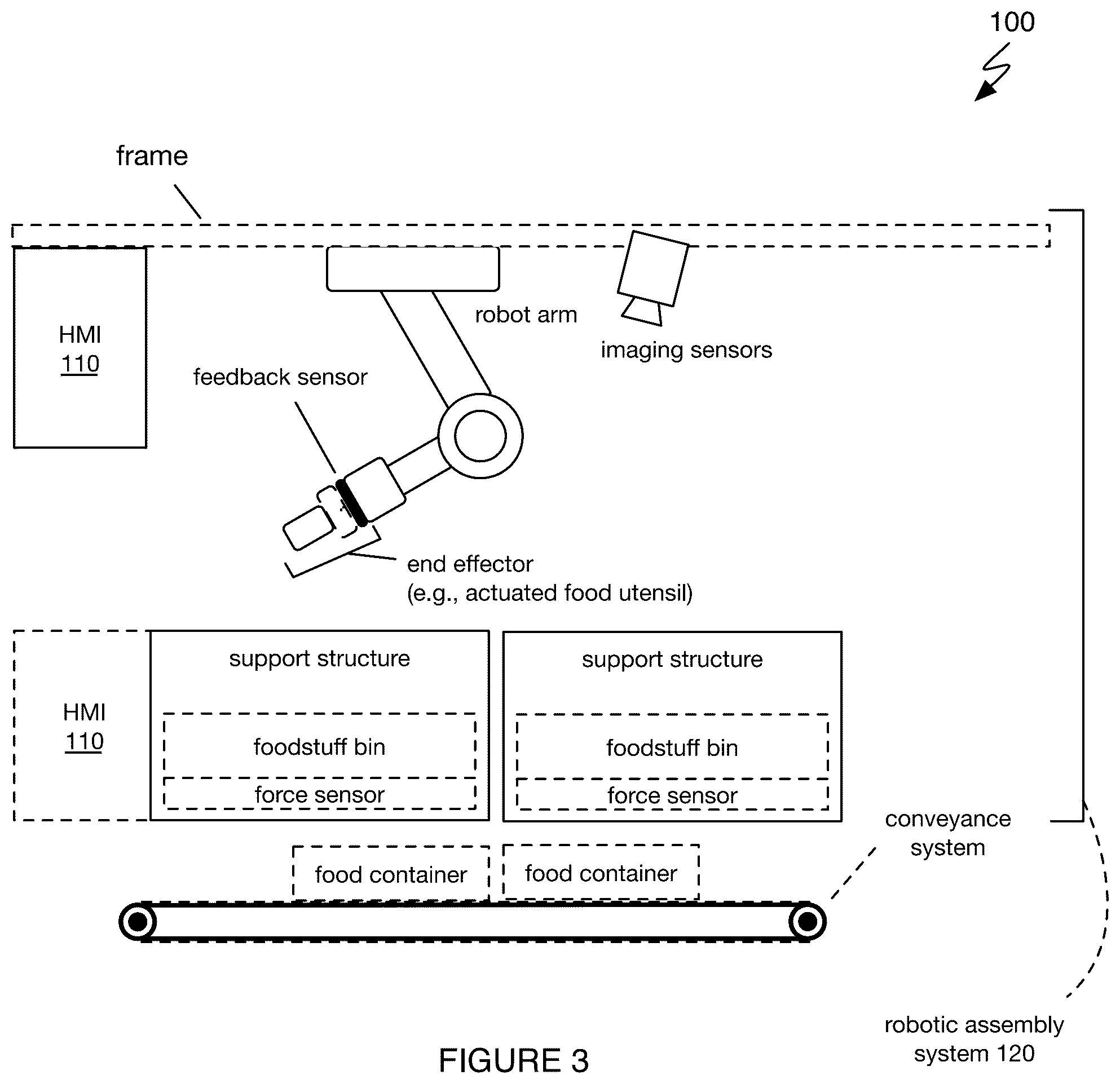 Patent US12583127 Figure 3 – Interface system and/or method for refilling assembly systems