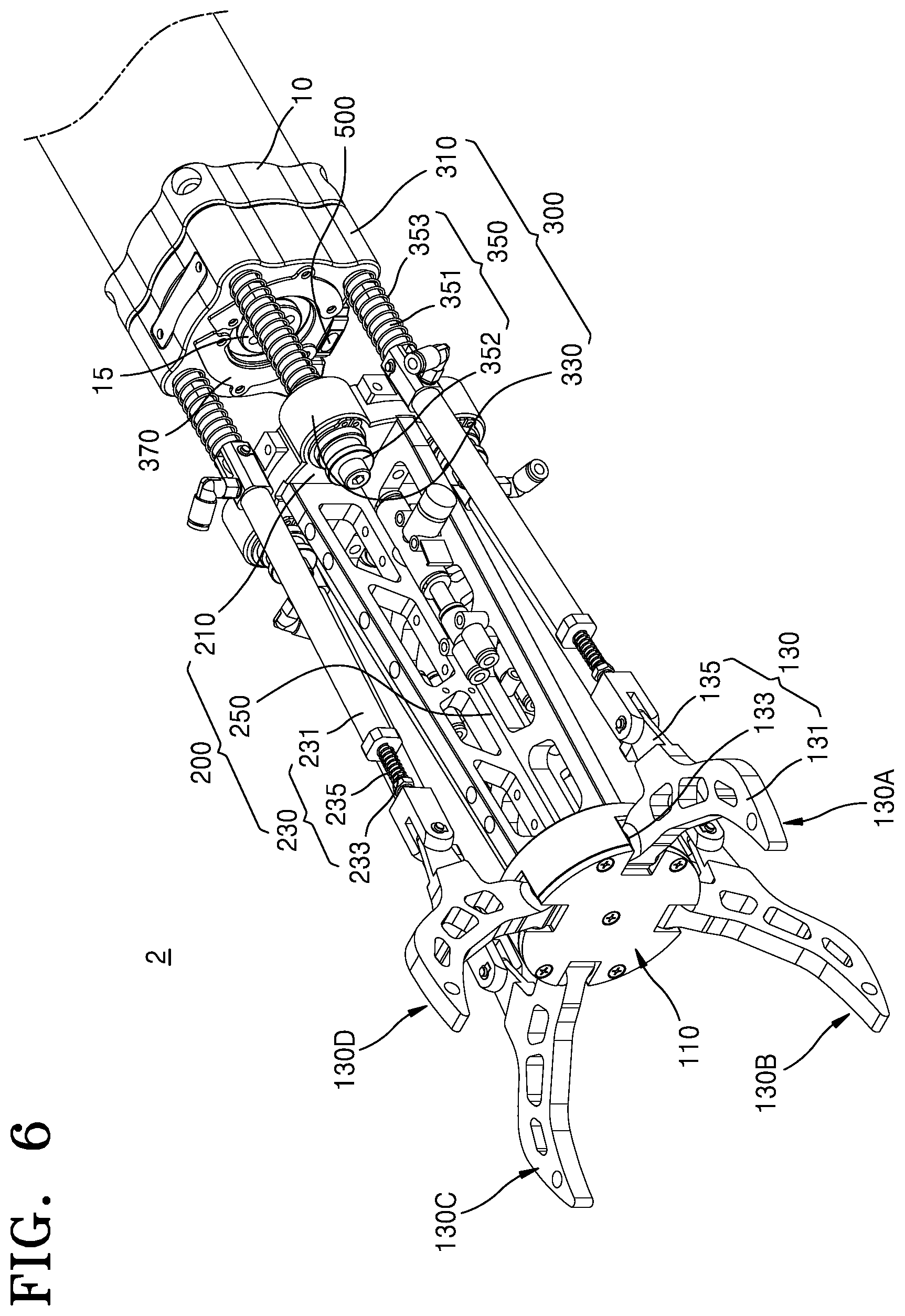 Patent US12583130 Figure 10 – Gripper device for robot arm