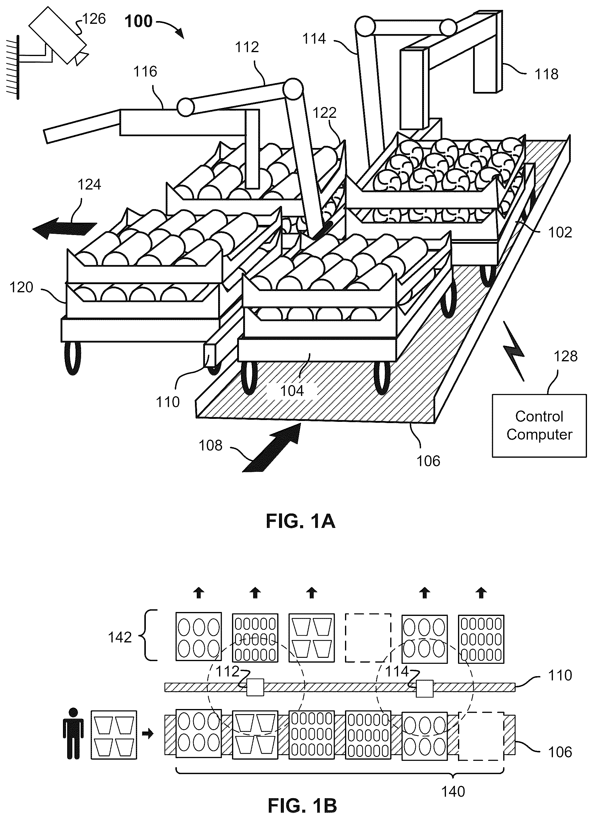Patent US12583133 Figure 1 – Stack pusher