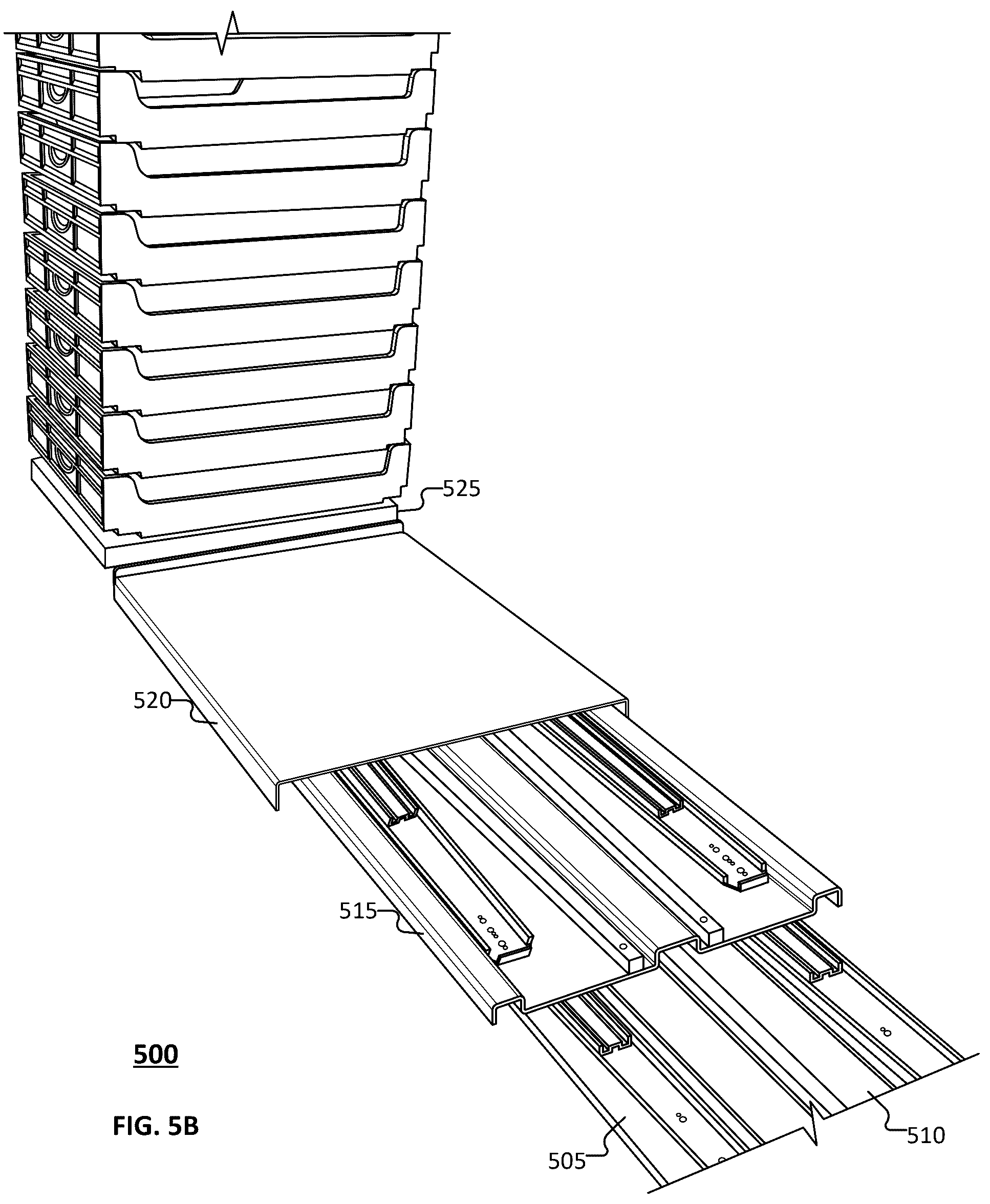 Patent US12583133 Figure 9 – Stack pusher