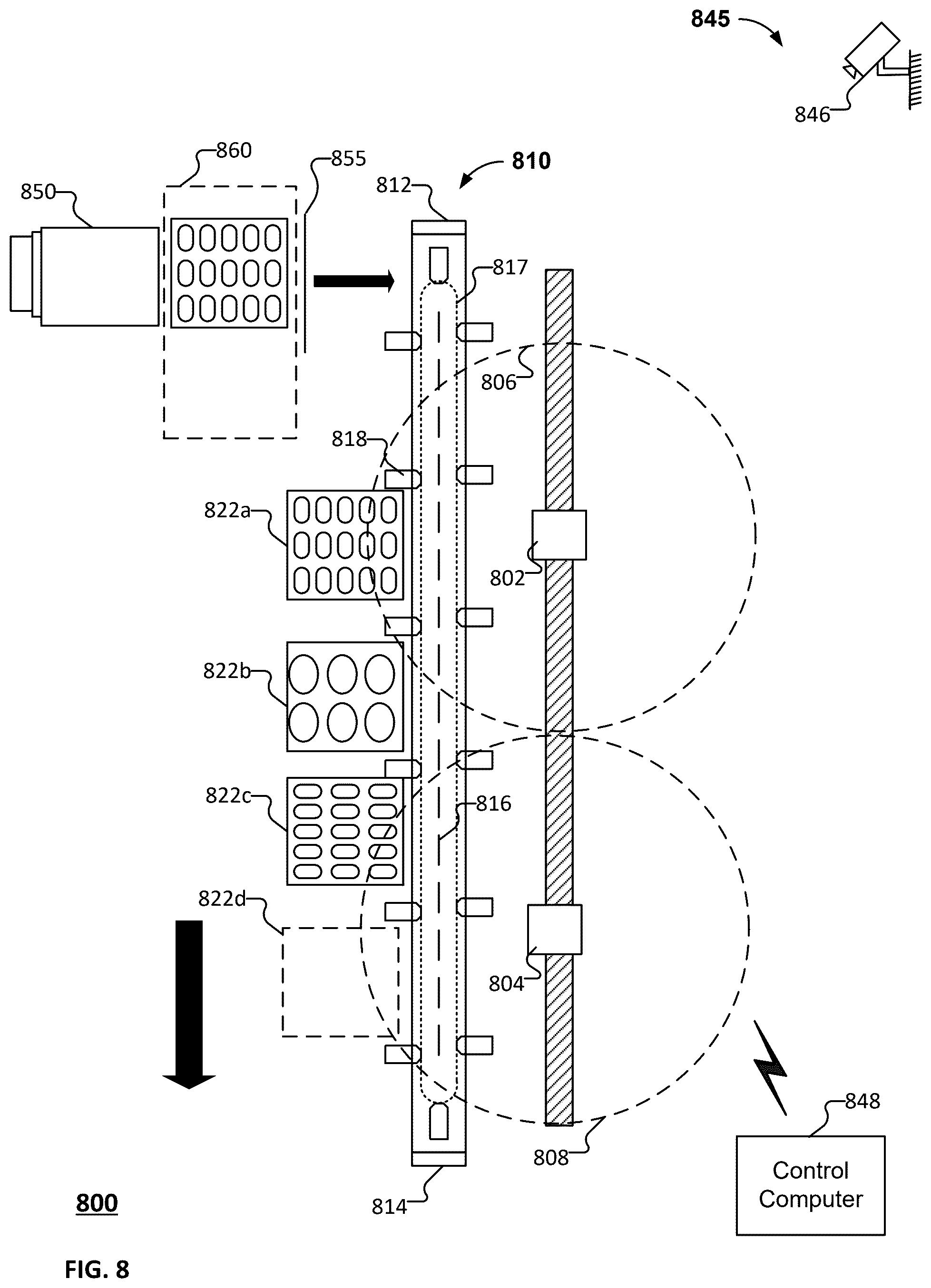 Patent US12583133 Figure 16 – Stack pusher