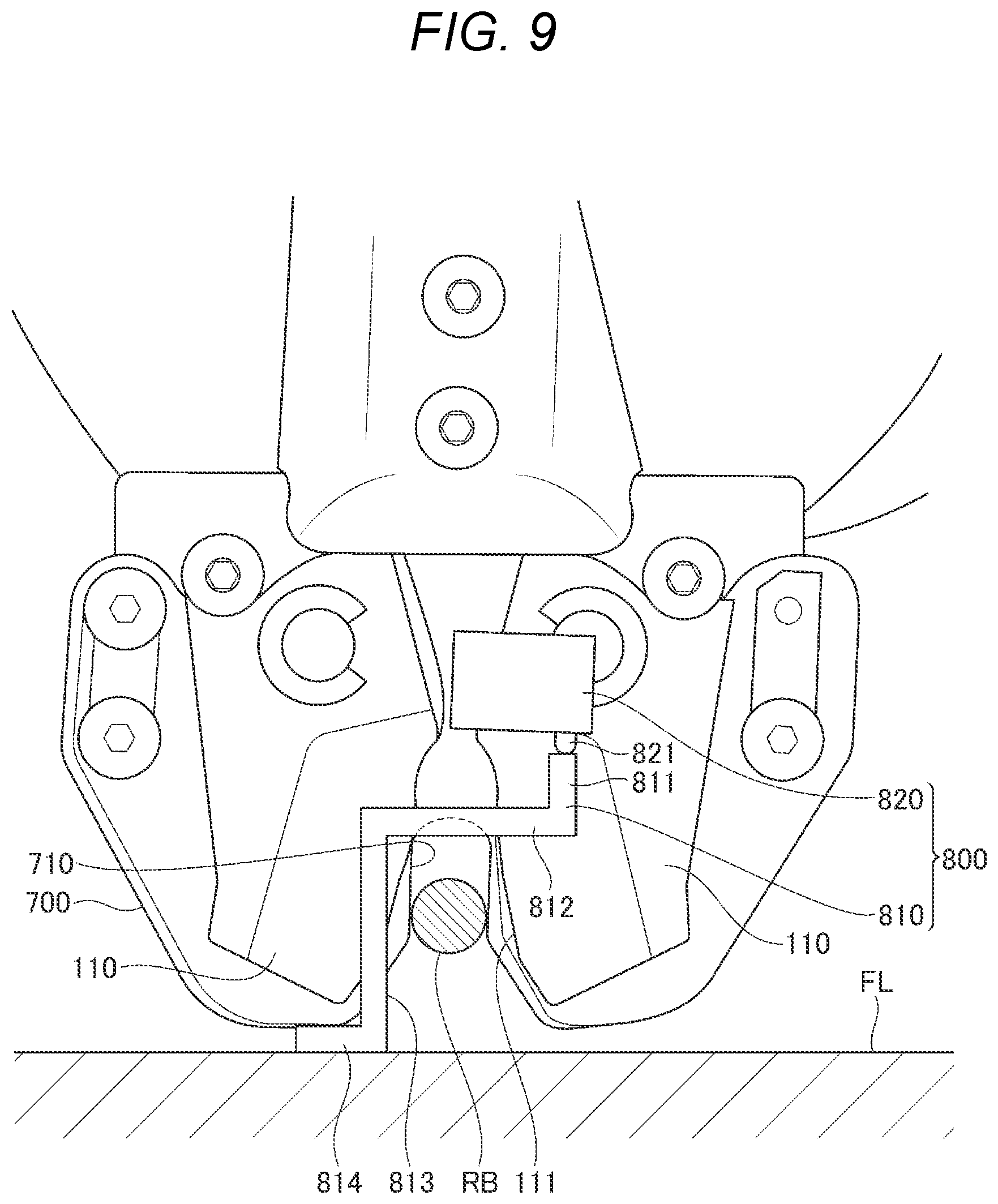 Patent US12583135 Figure 9 – Cutting device