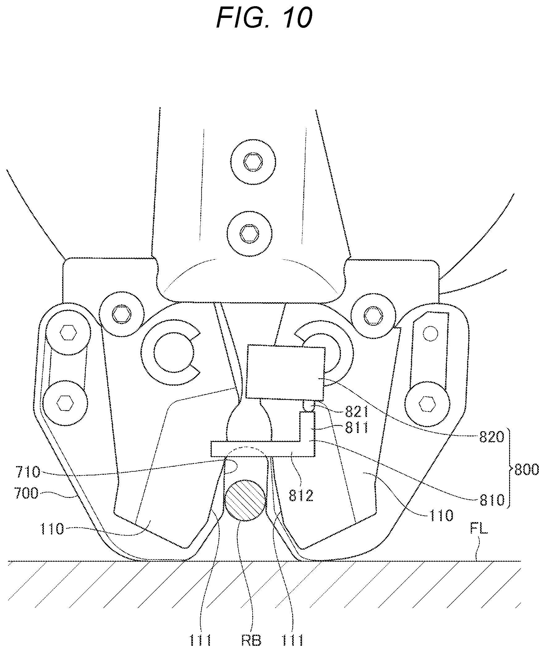 Patent US12583135 Figure 10 – Cutting device