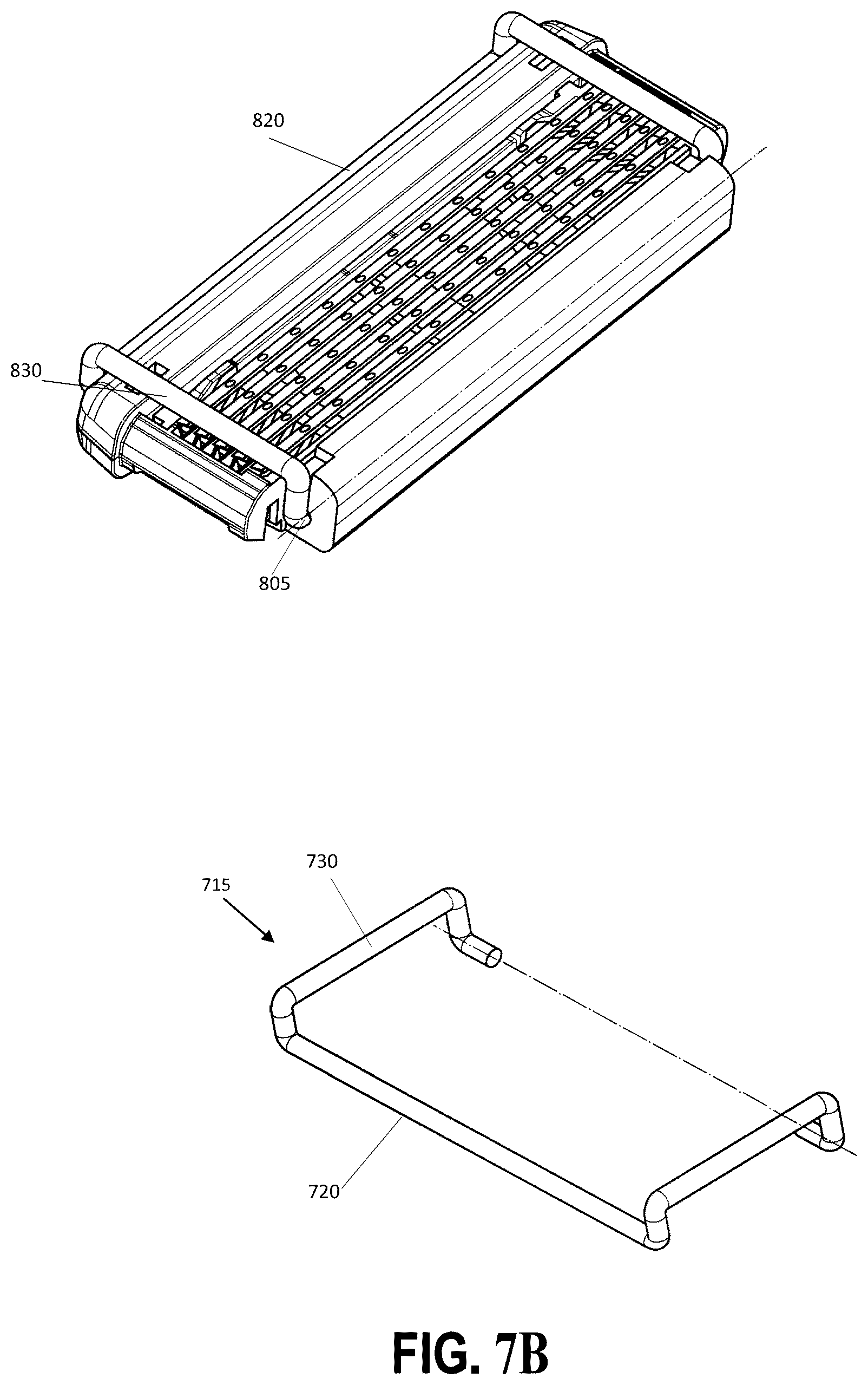 Patent US12583137 Figure 8 – Shaving head
