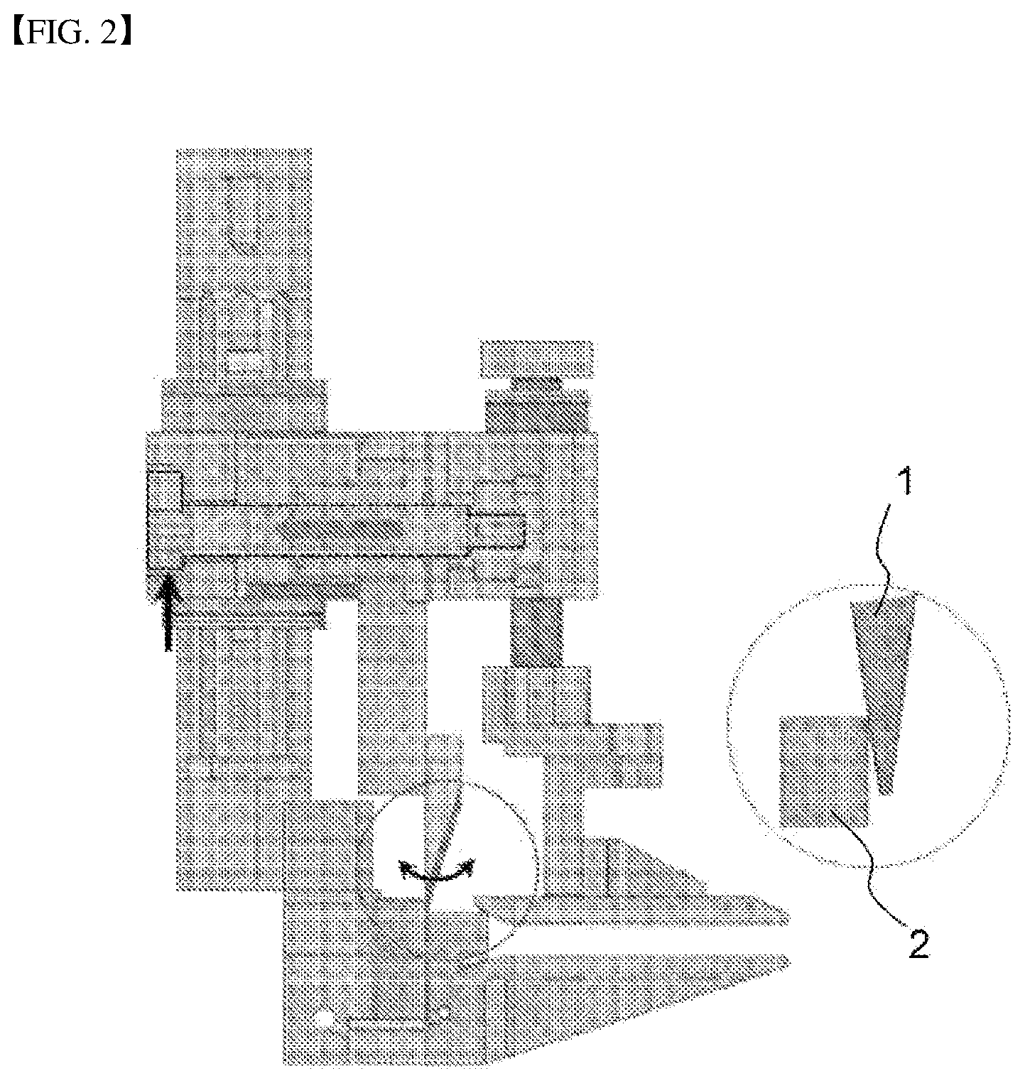 Patent US12583140 Figure 2 – Electrode cutting device