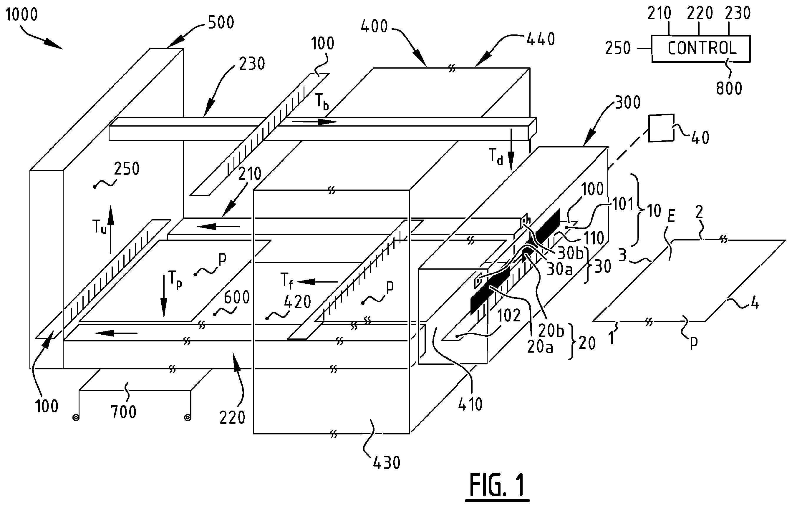 Patent US12583142 Figure 1 – Punching station and method for a relief plate precursor