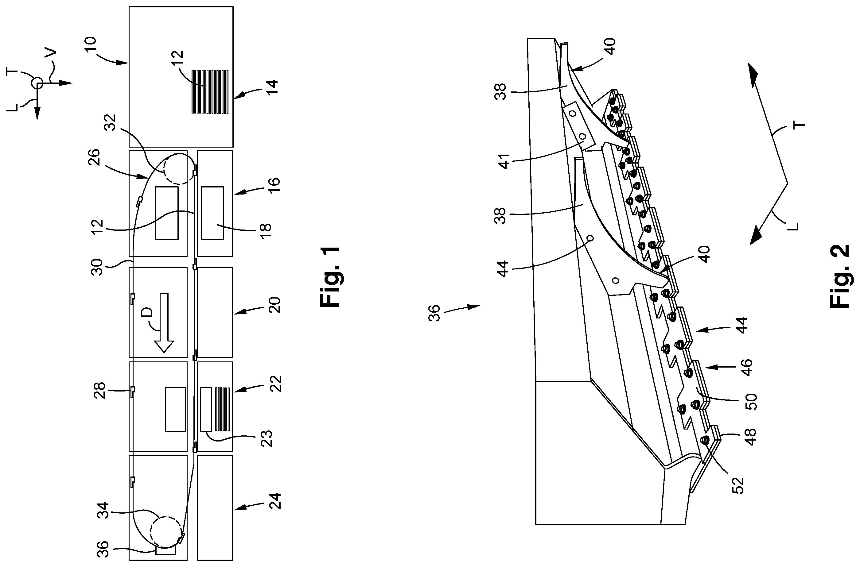 Patent US12583143 Figure 1 – Sheet processing machine