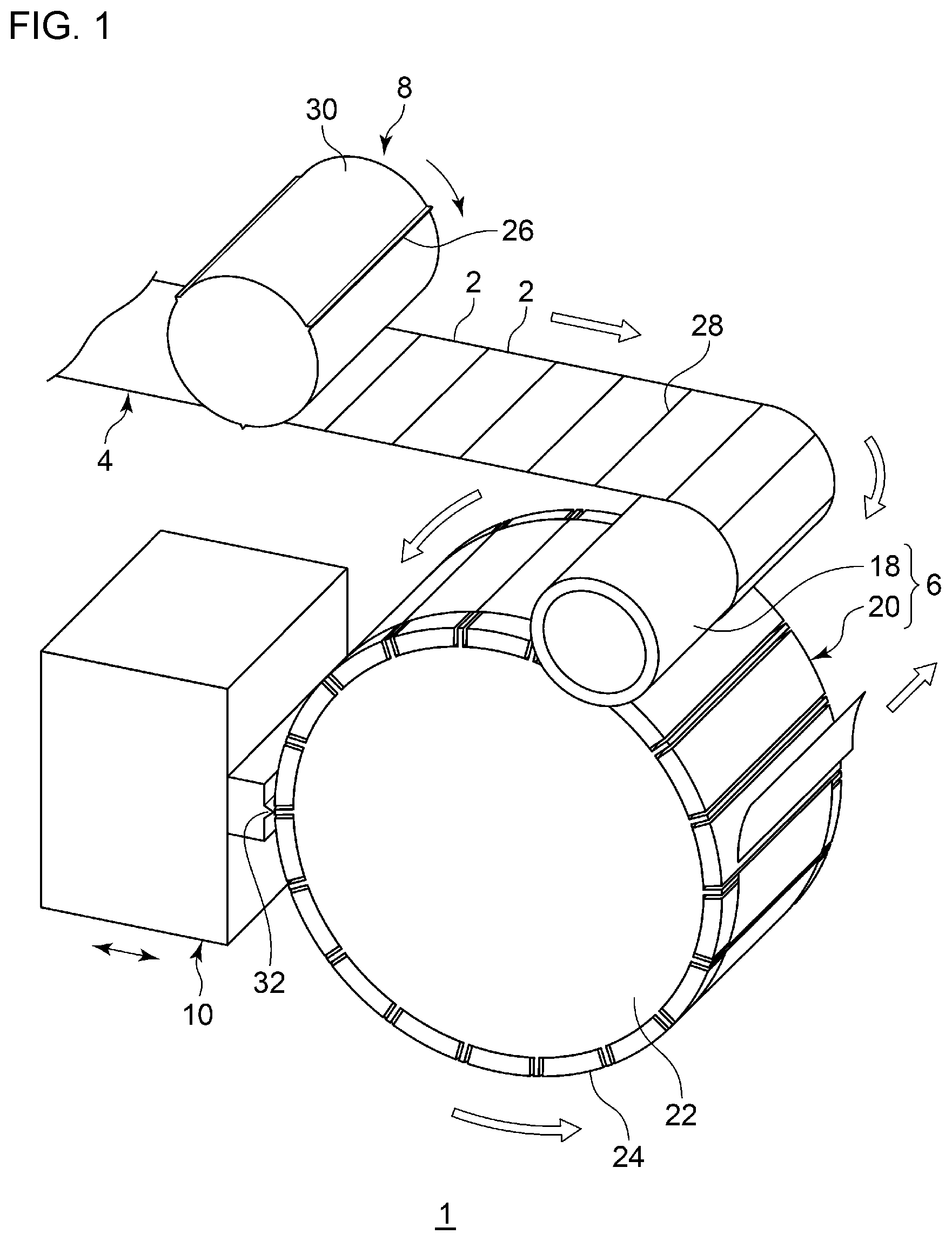 Patent US12583144 — Cutting device and cutting method — Figure 1