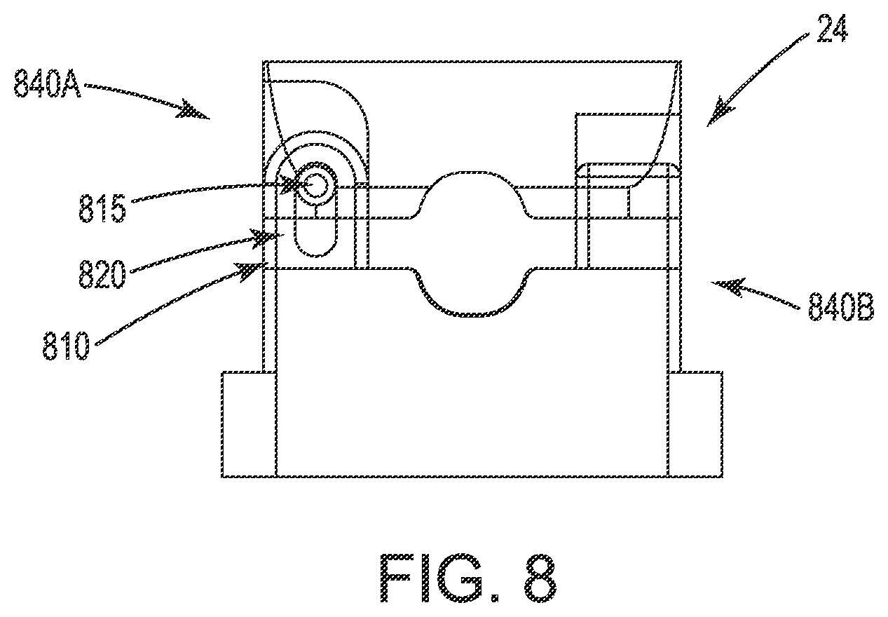 Patent US12583153 Figure 8 – Method for overmolding a tubular structure