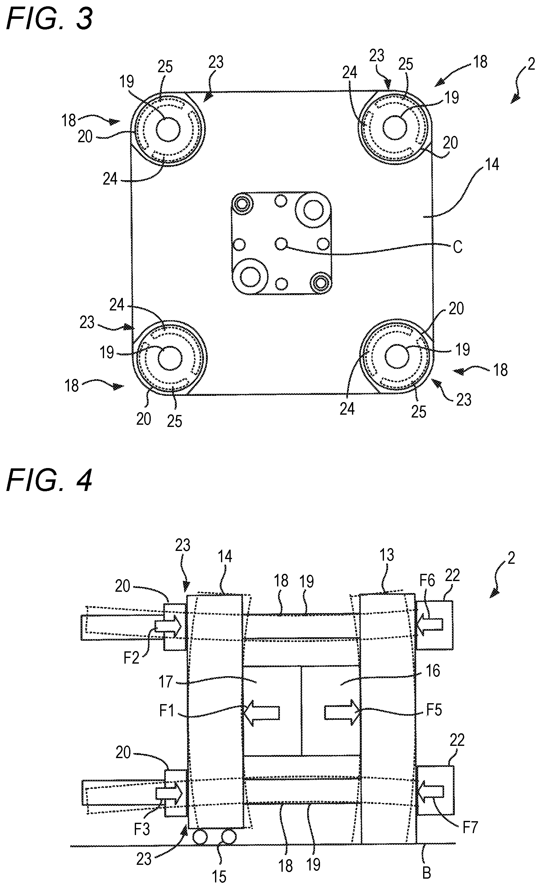 Patent US12583157 Figure 2 – Mold clamping device, injection molding machine, and offset load inspection method for mold clamping device