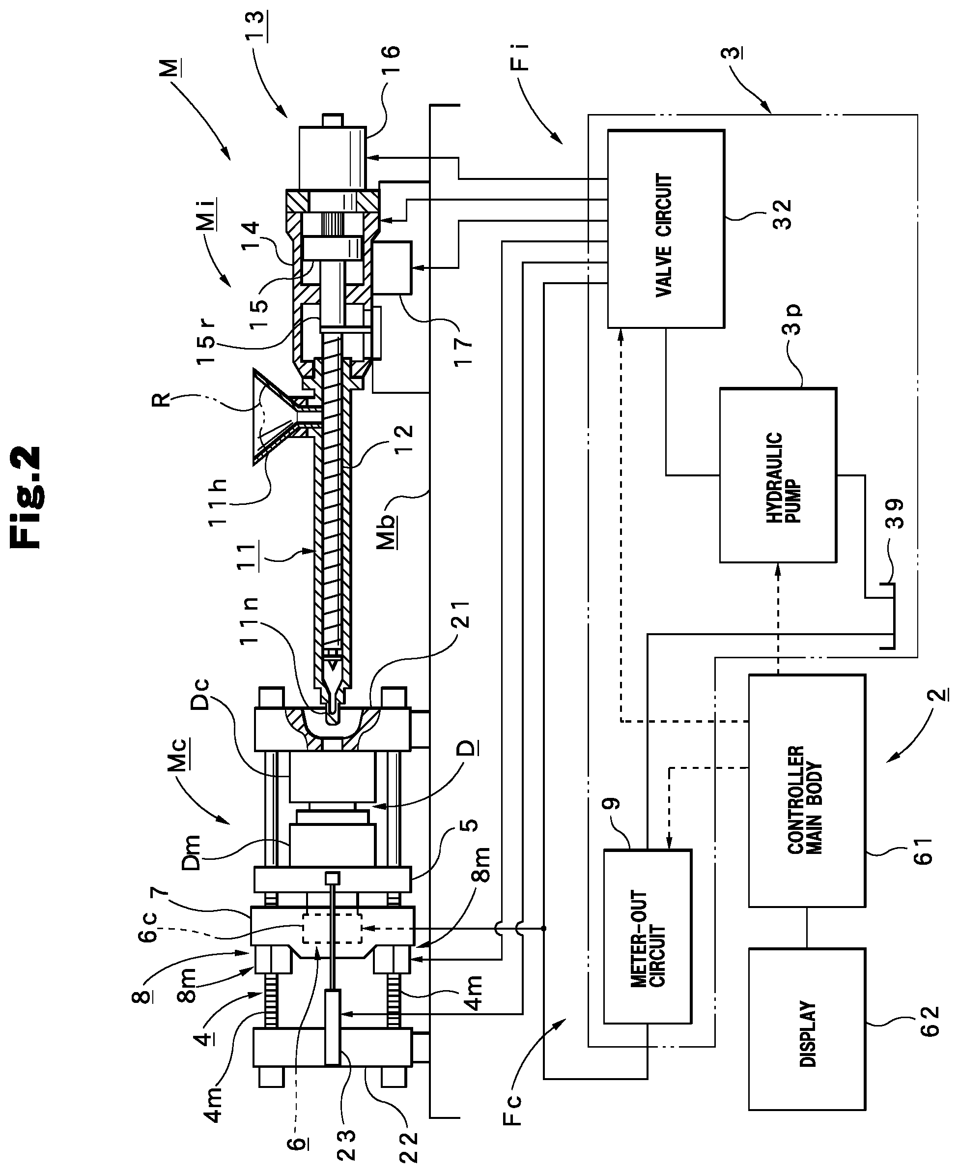 Patent US12583161 Figure 2 – Injection molding method and injection molding machine