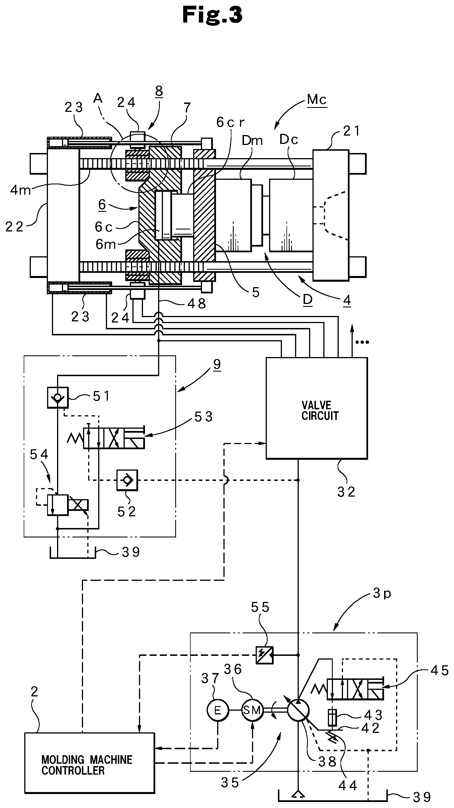 Patent US12583161 Figure 3 – Injection molding method and injection molding machine
