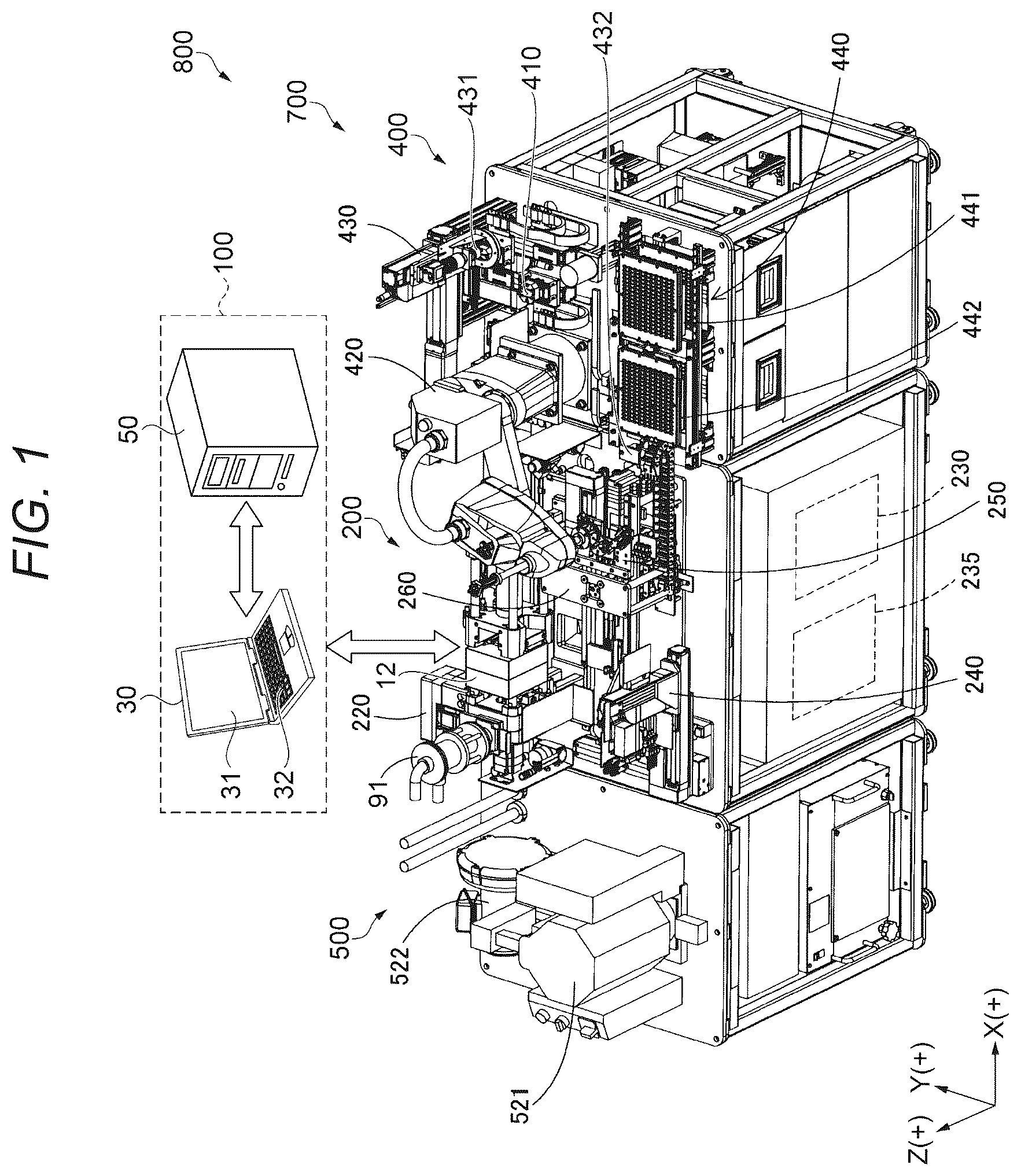 Patent US12583163 Figure 1 – Injection molding system