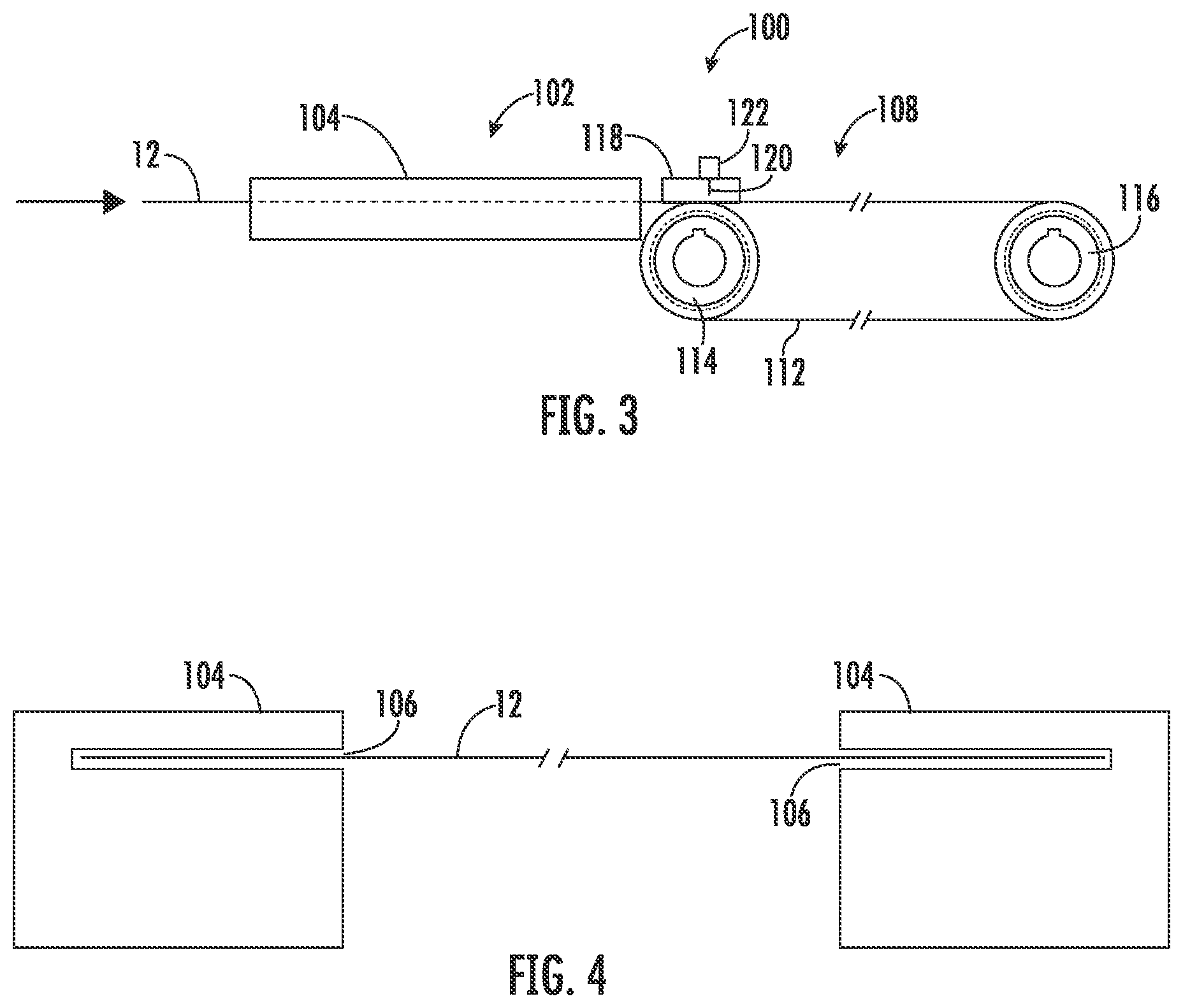 Patent US12583171 Figure 2 – Thermoforming machine web transport assembly