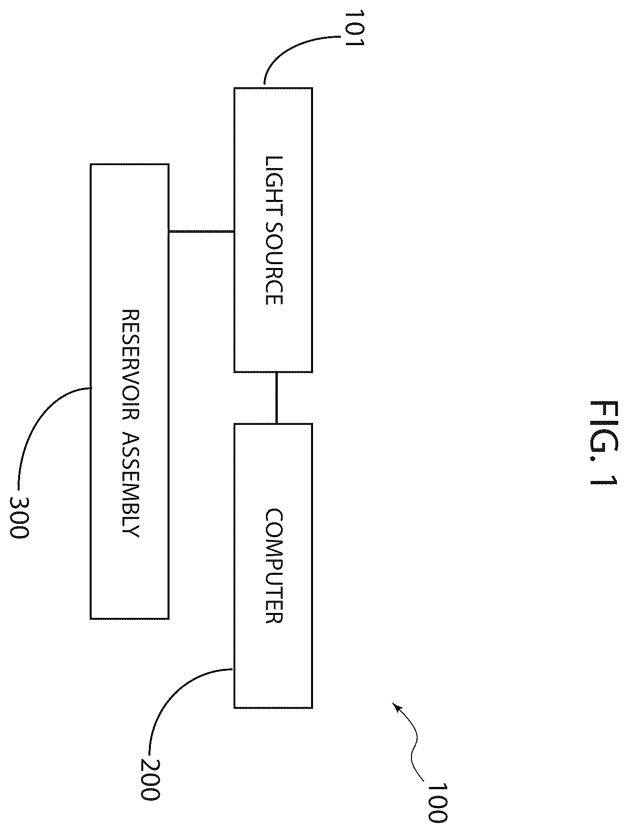 Patent US12583180 Figure 1 – Reservoir assembly for enhancing a surface finish of a 3D-printed object