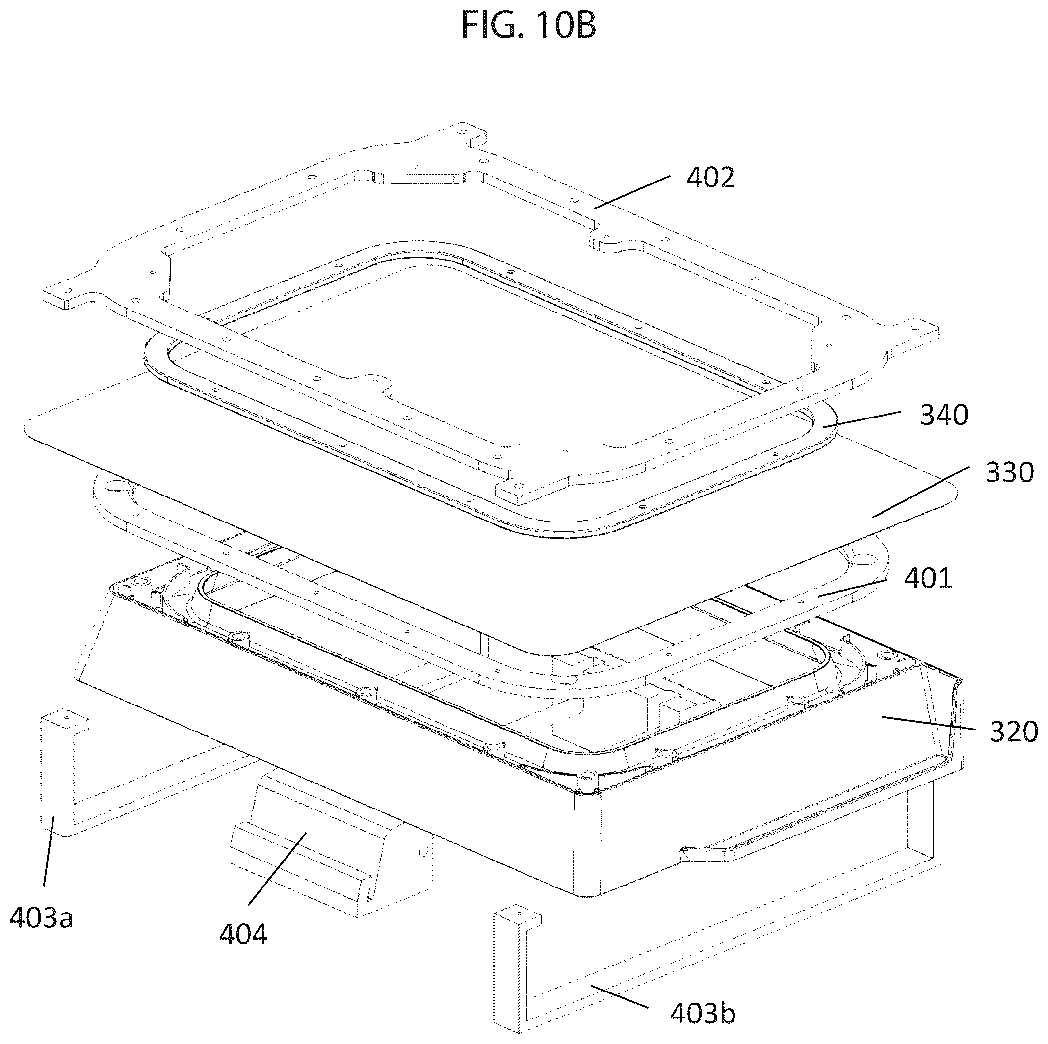 Patent US12583180 Figure 9 – Reservoir assembly for enhancing a surface finish of a 3D-printed object