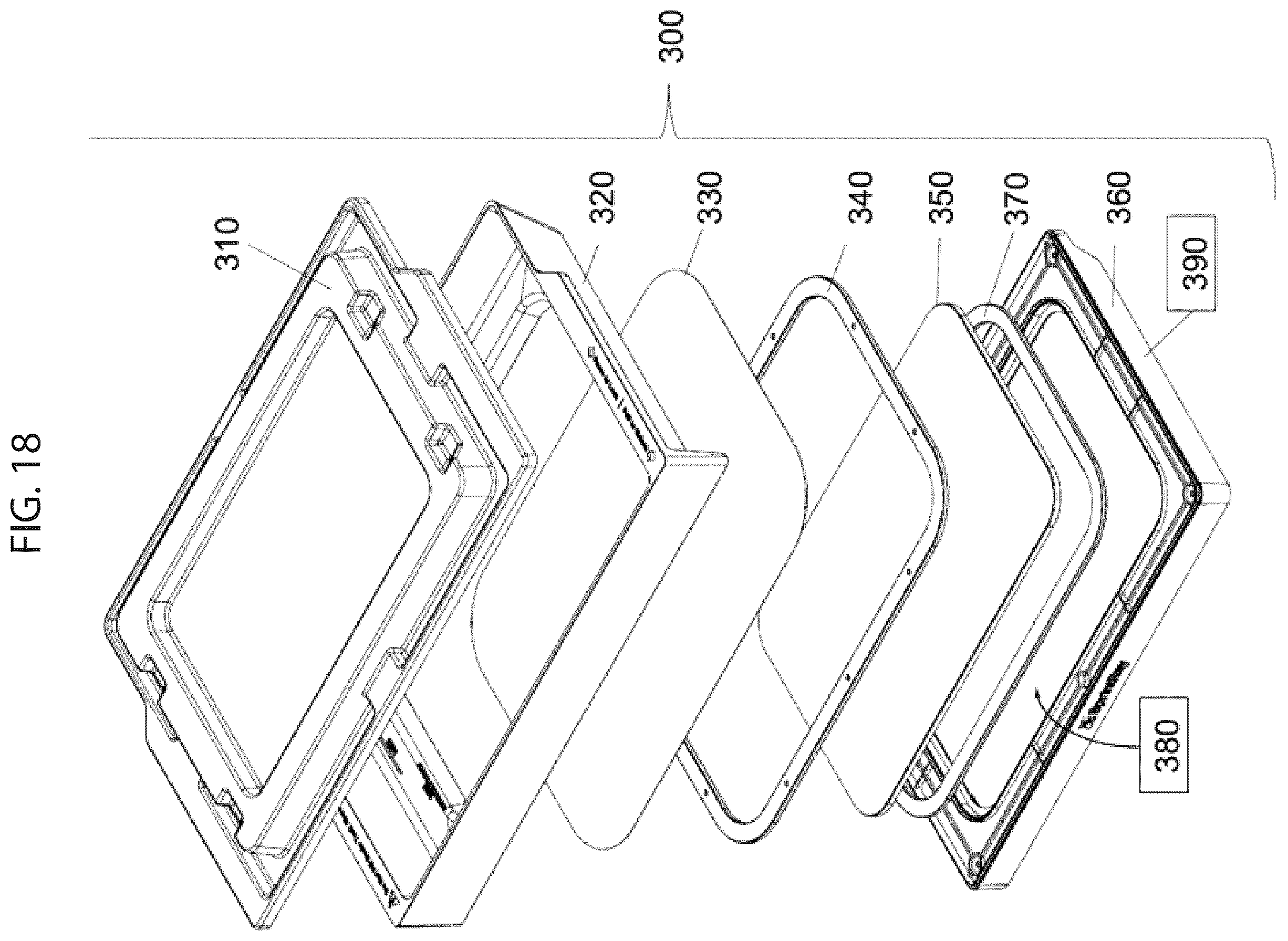 Patent US12583180 Figure 17 – Reservoir assembly for enhancing a surface finish of a 3D-printed object