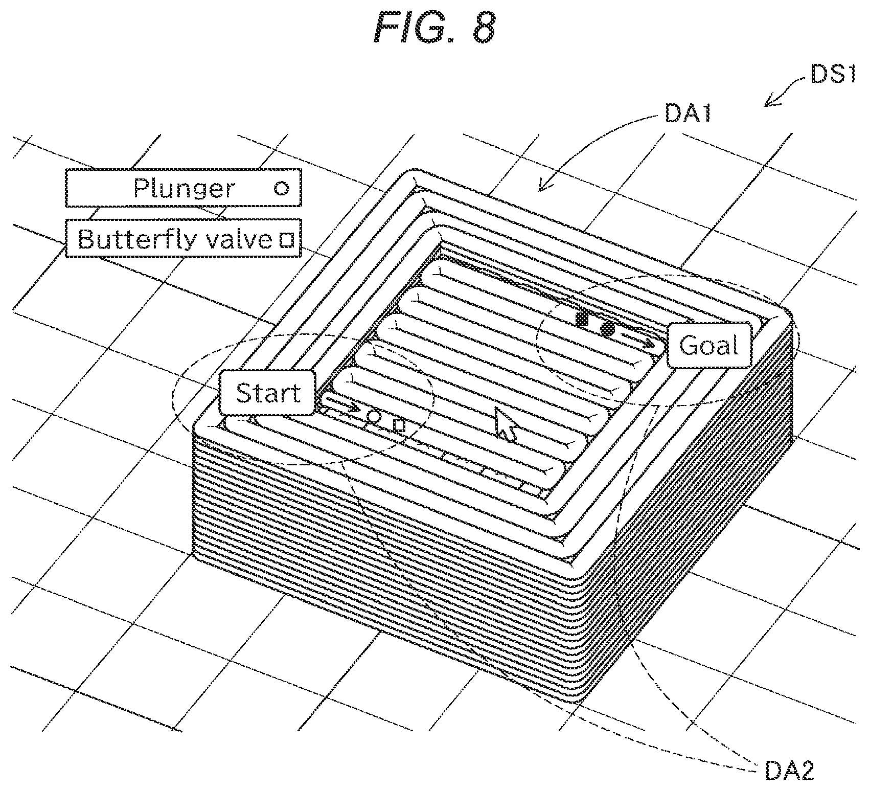 Patent US12583182 Figure 7 – Information processing apparatus, three-dimensional shaping system, and information display method