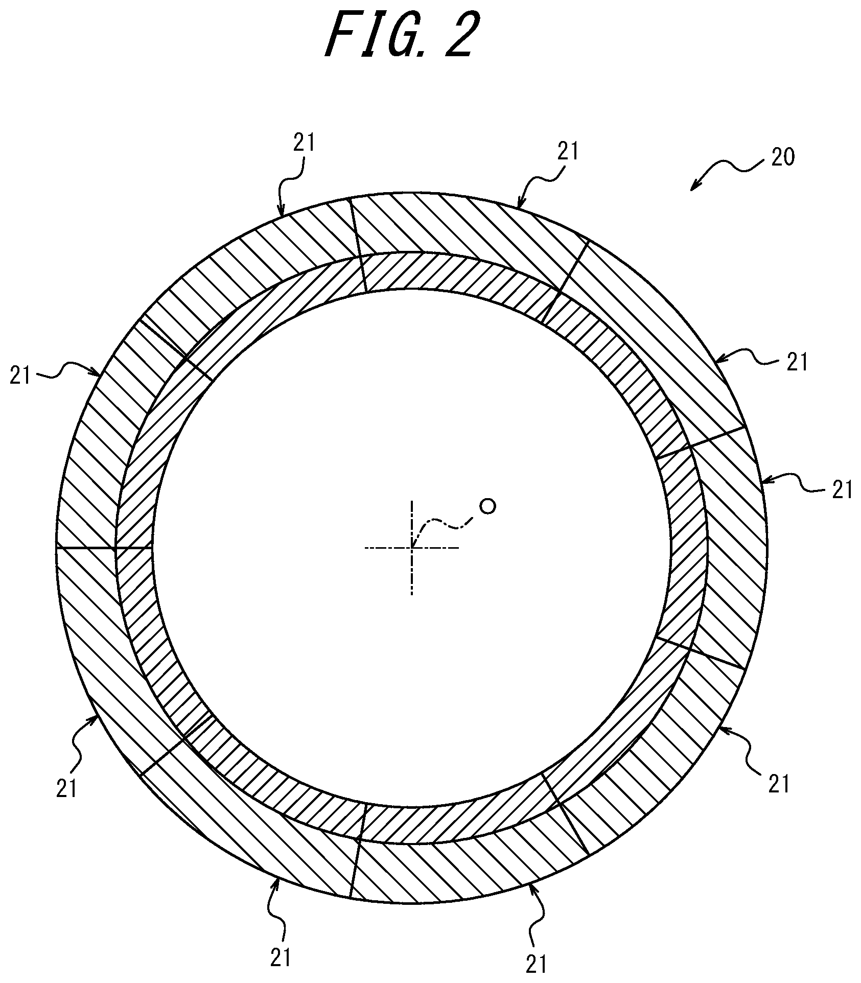 Patent US12583195 Figure 2 – Mold for forming a tire and tire production method