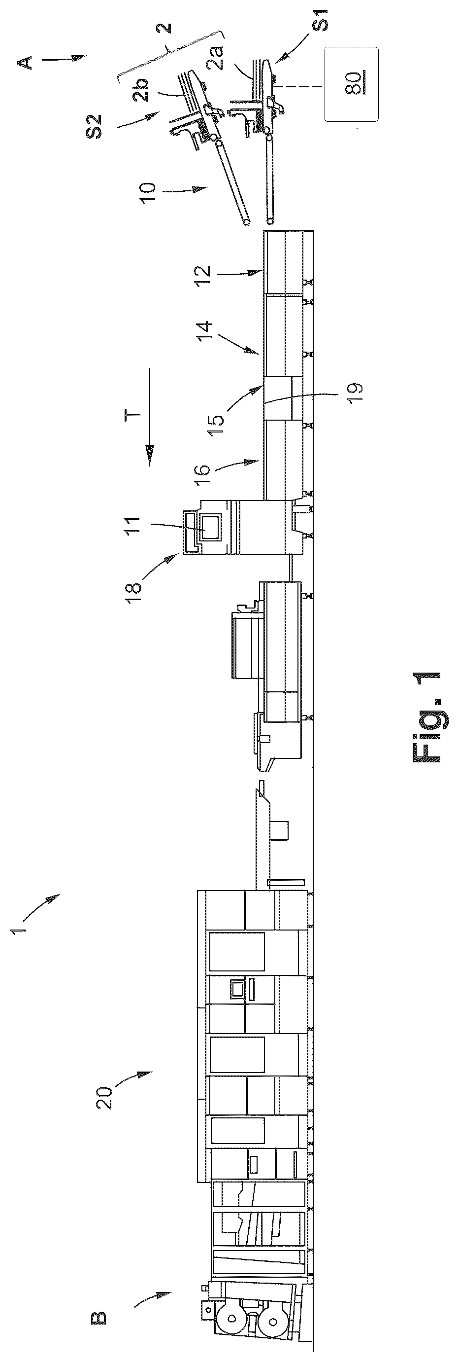 Patent US12583198 Figure 1 – Blank joining module with register control