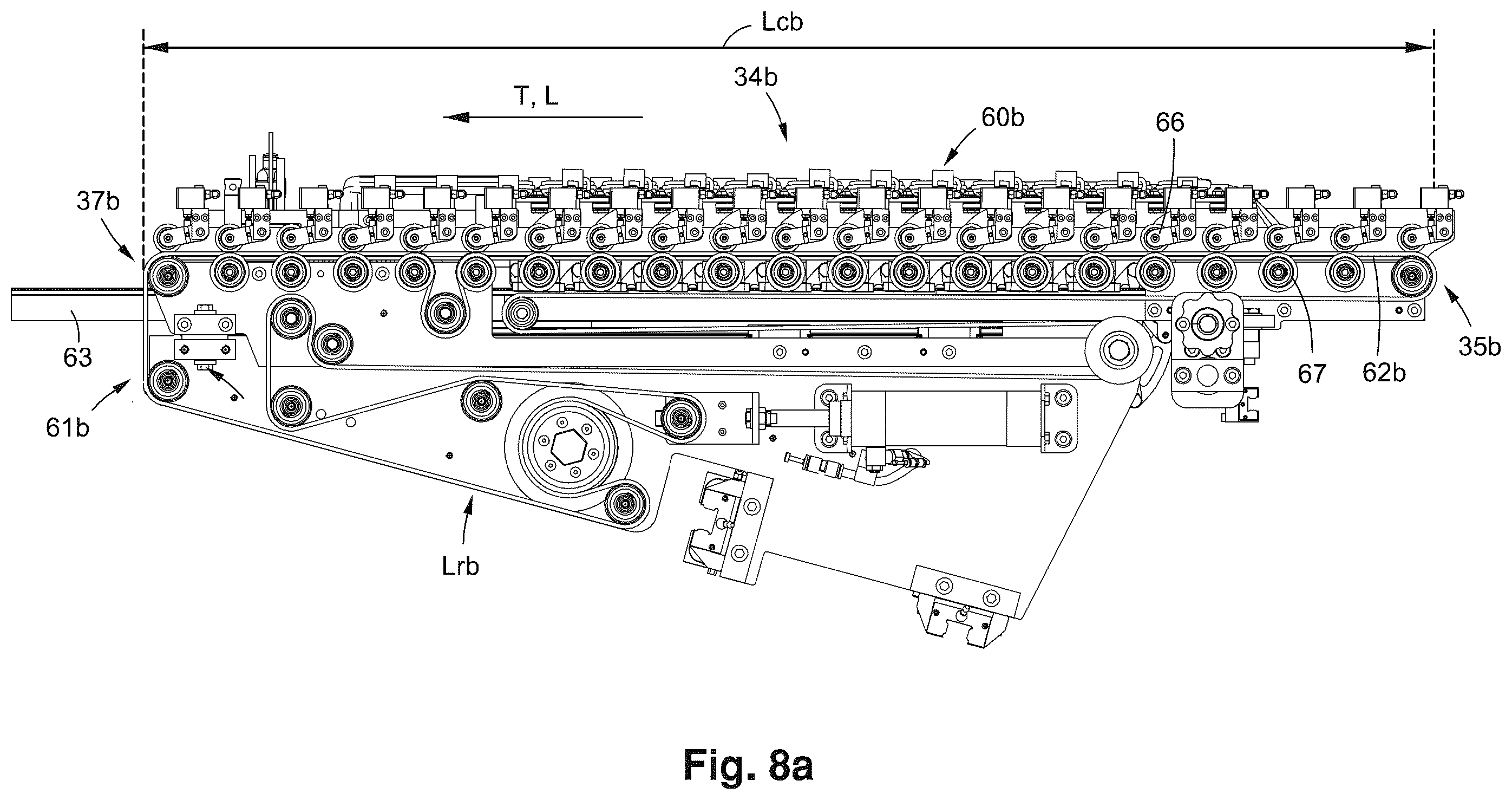 Patent US12583198 Figure 8 – Blank joining module with register control