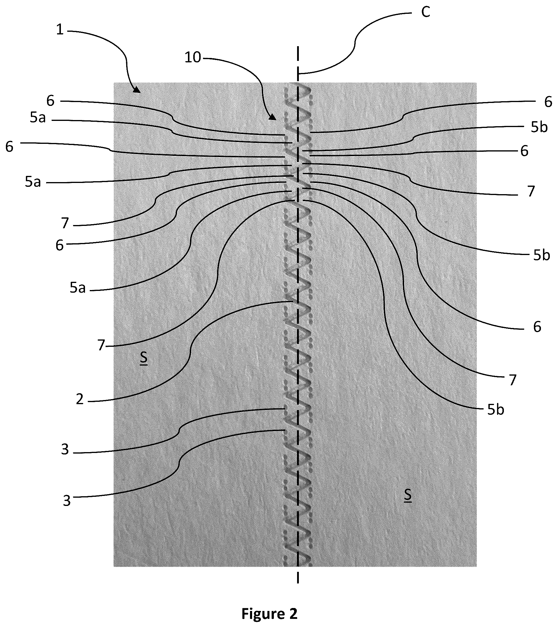 Patent US12583200 Figure 2 – Method for forming a creasing on a paper item and paper item provided with a creasing