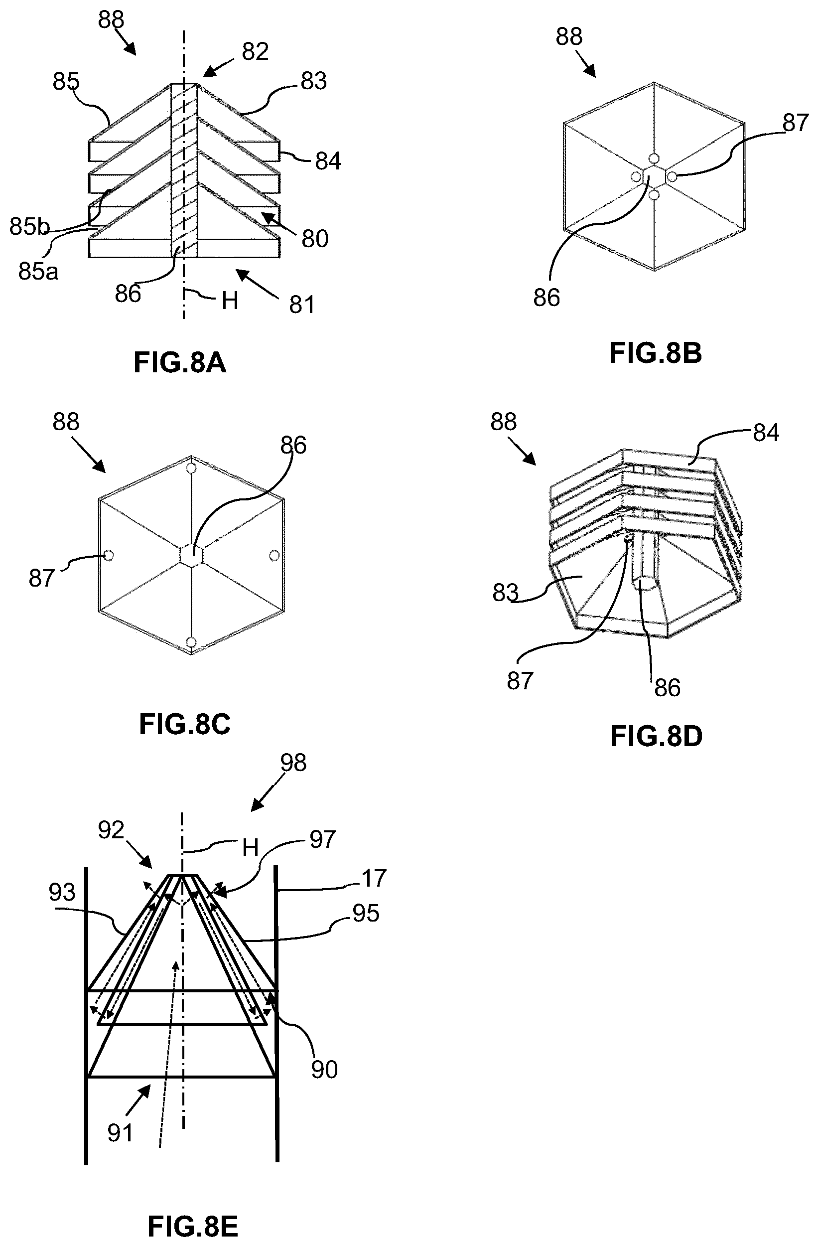 Patent US12583201 Figure 4 – Sound-attenuating composite component with honeycomb core and production method therefor