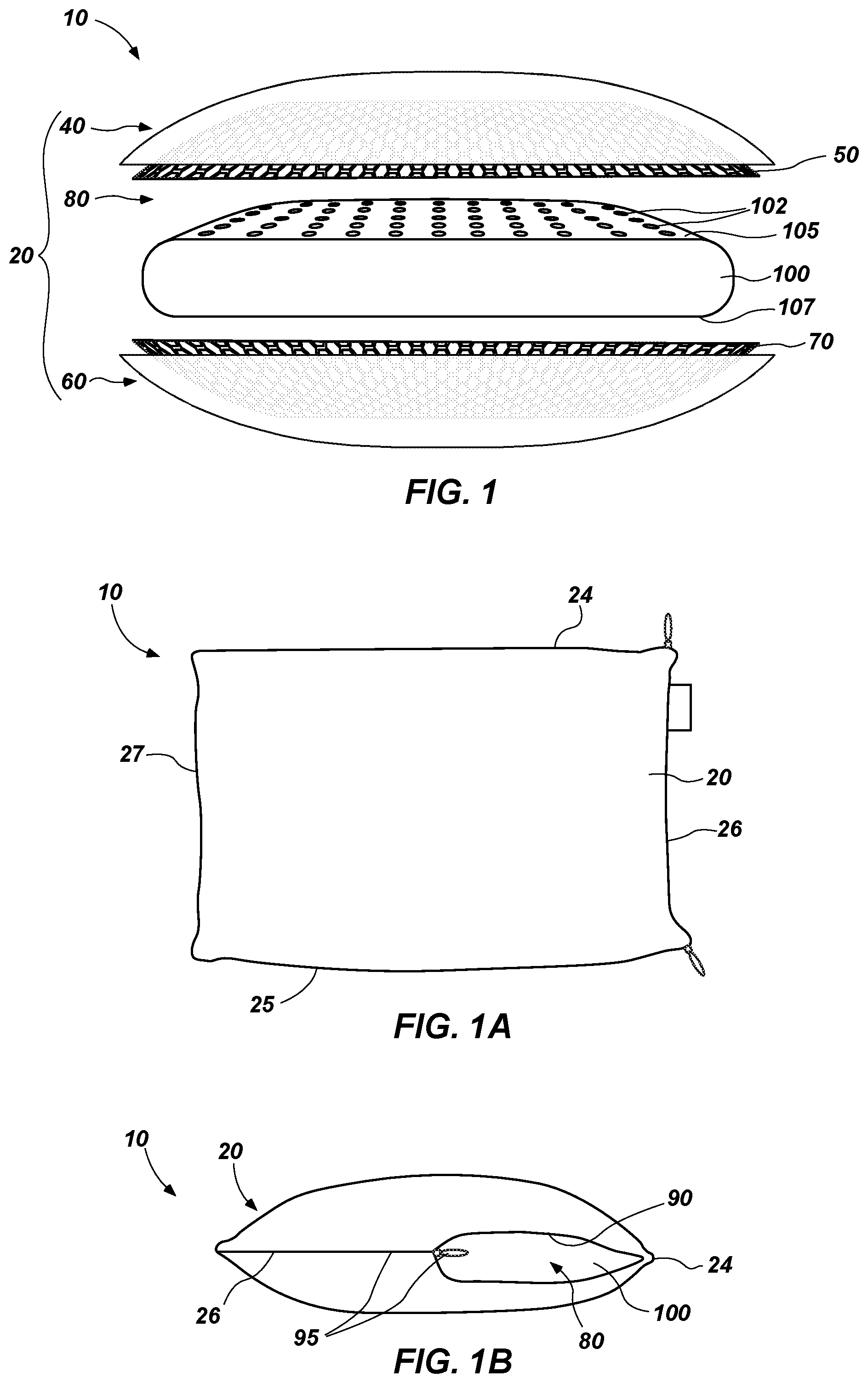 Patent US12583202 Figure 1 – Methods for forming cushioning elements on fabric